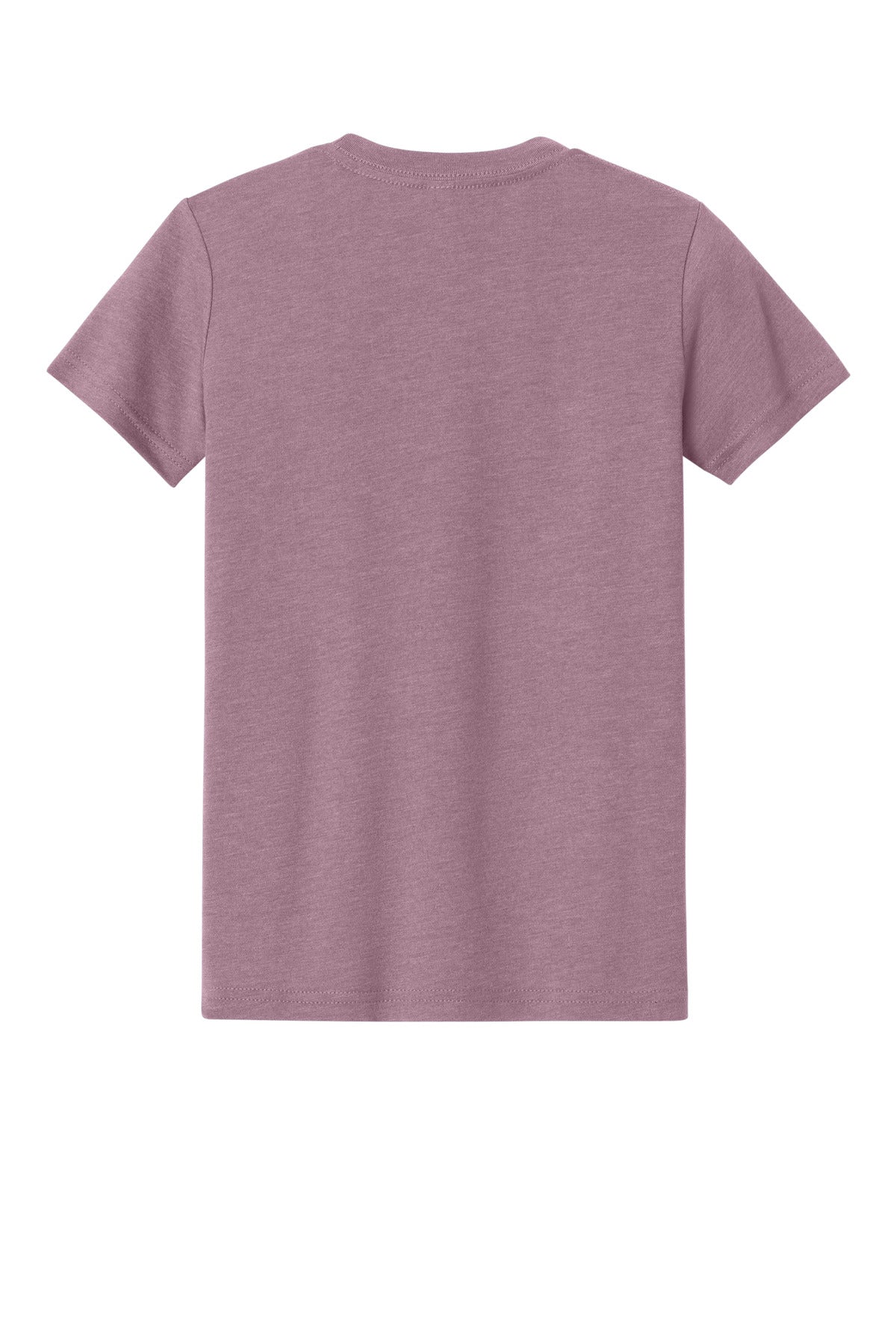 BELLA+CANVAS Youth Heather CVC Tee - Heather Orchid