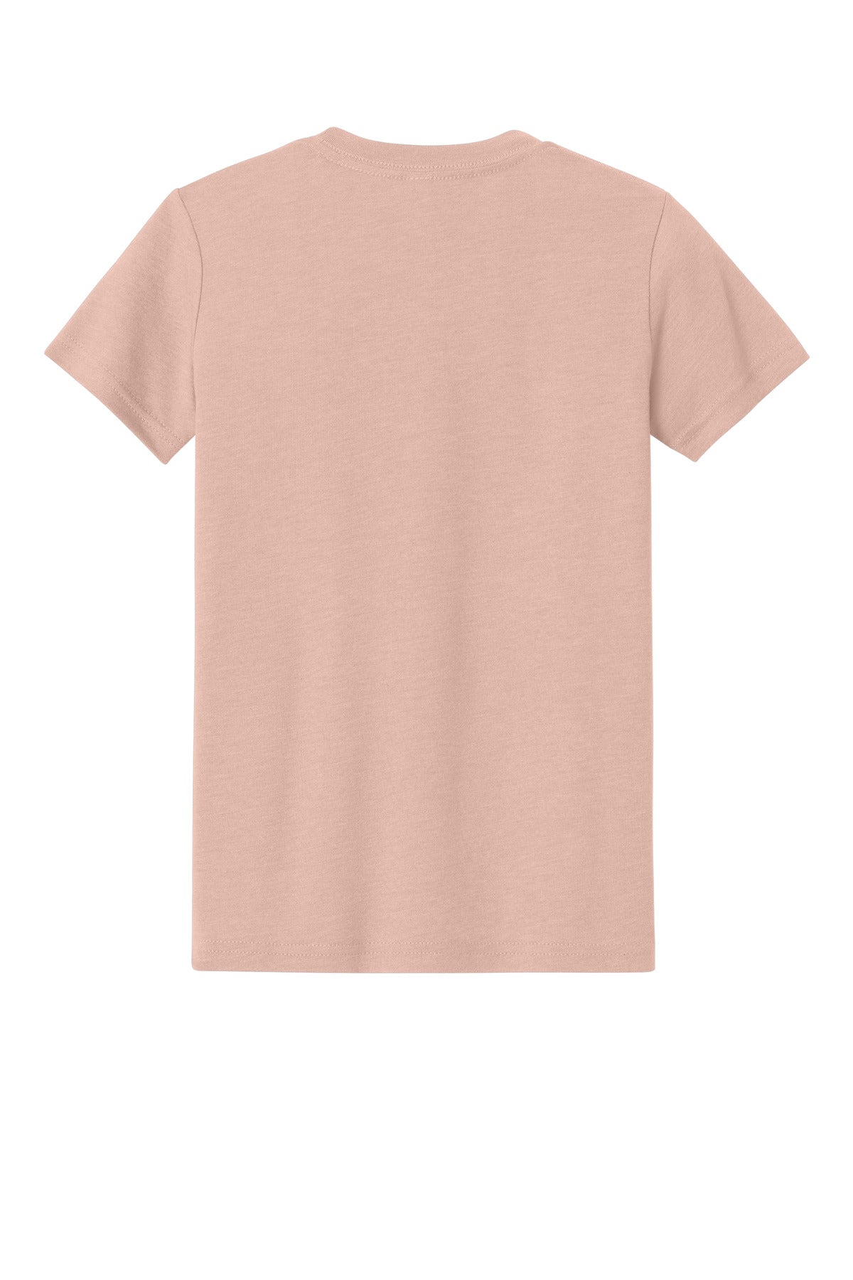 BELLA+CANVAS Youth Heather CVC Tee - Heather Peach