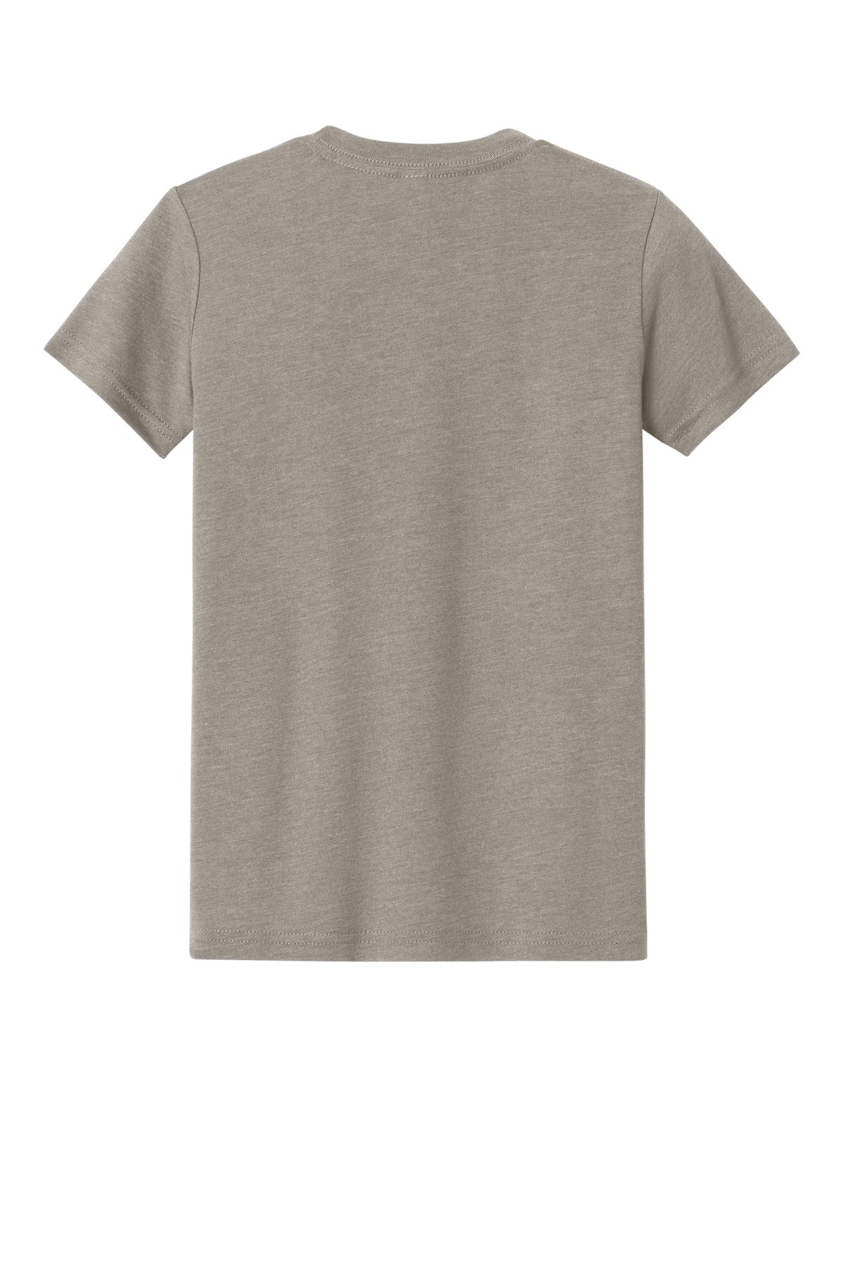 BELLA+CANVAS Youth Heather CVC Tee - Heather Stone