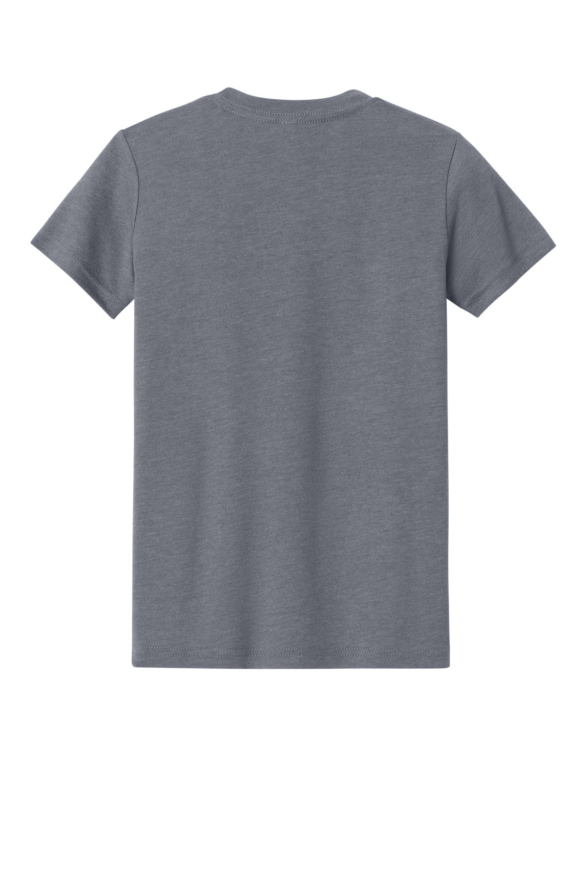 BELLA+CANVAS Youth Heather CVC Tee - Heather Storm