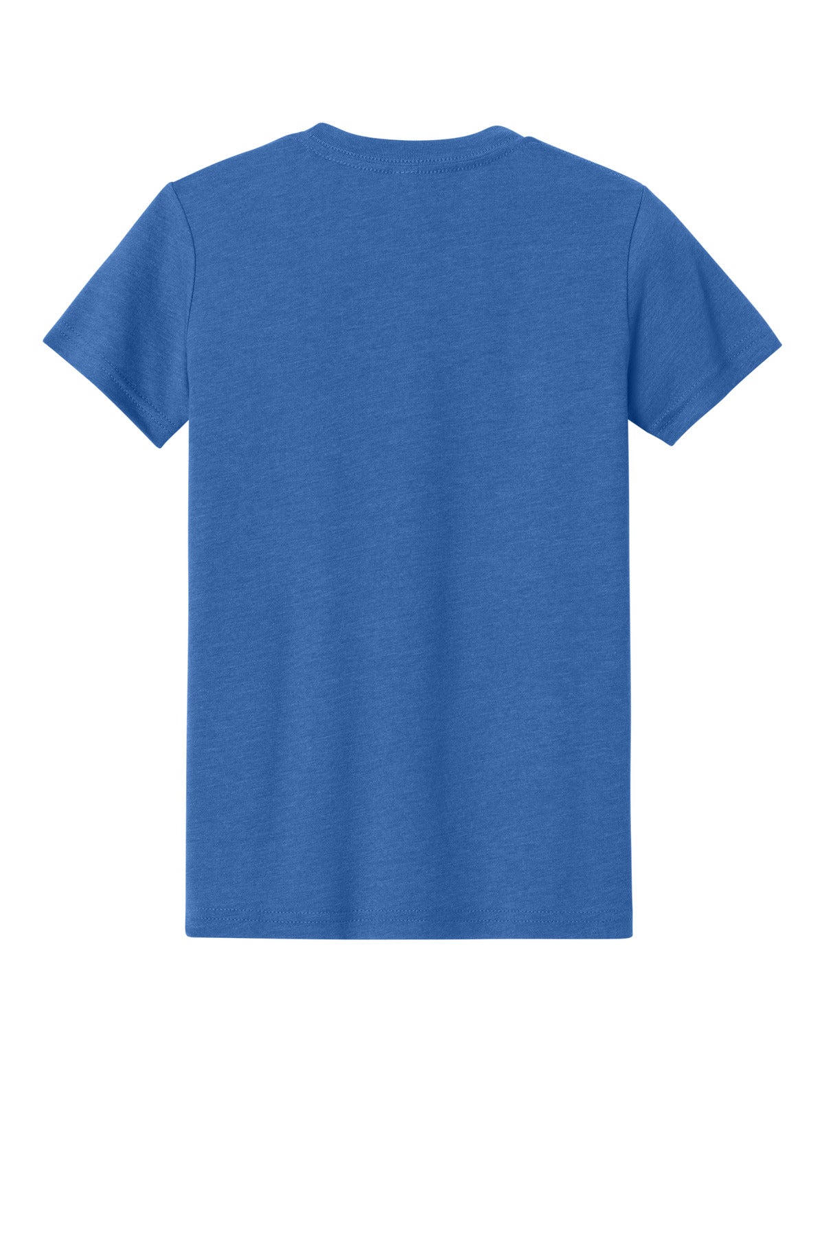 BELLA+CANVAS Youth Heather CVC Tee - Heather True Royal
