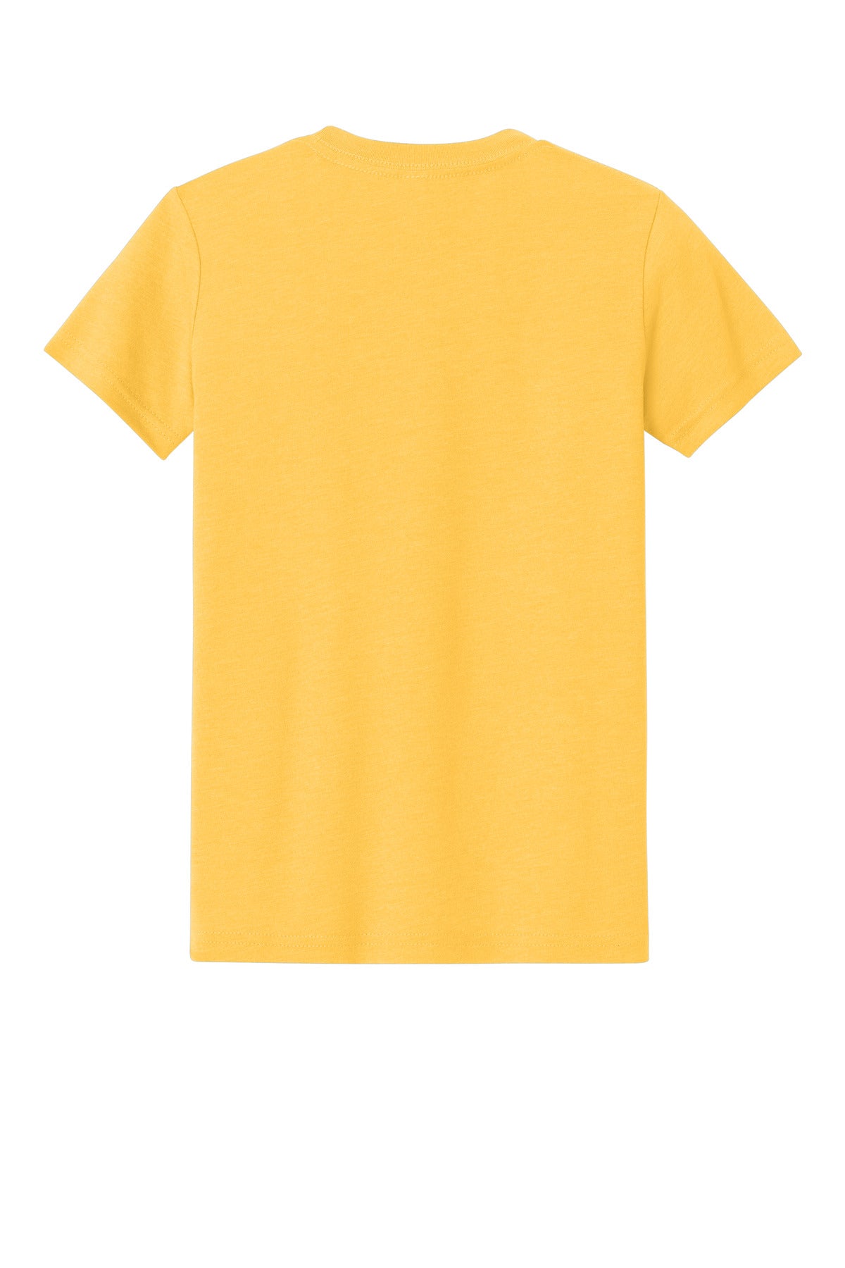 BELLA+CANVAS Youth Heather CVC Tee - Heather Yellow Gold