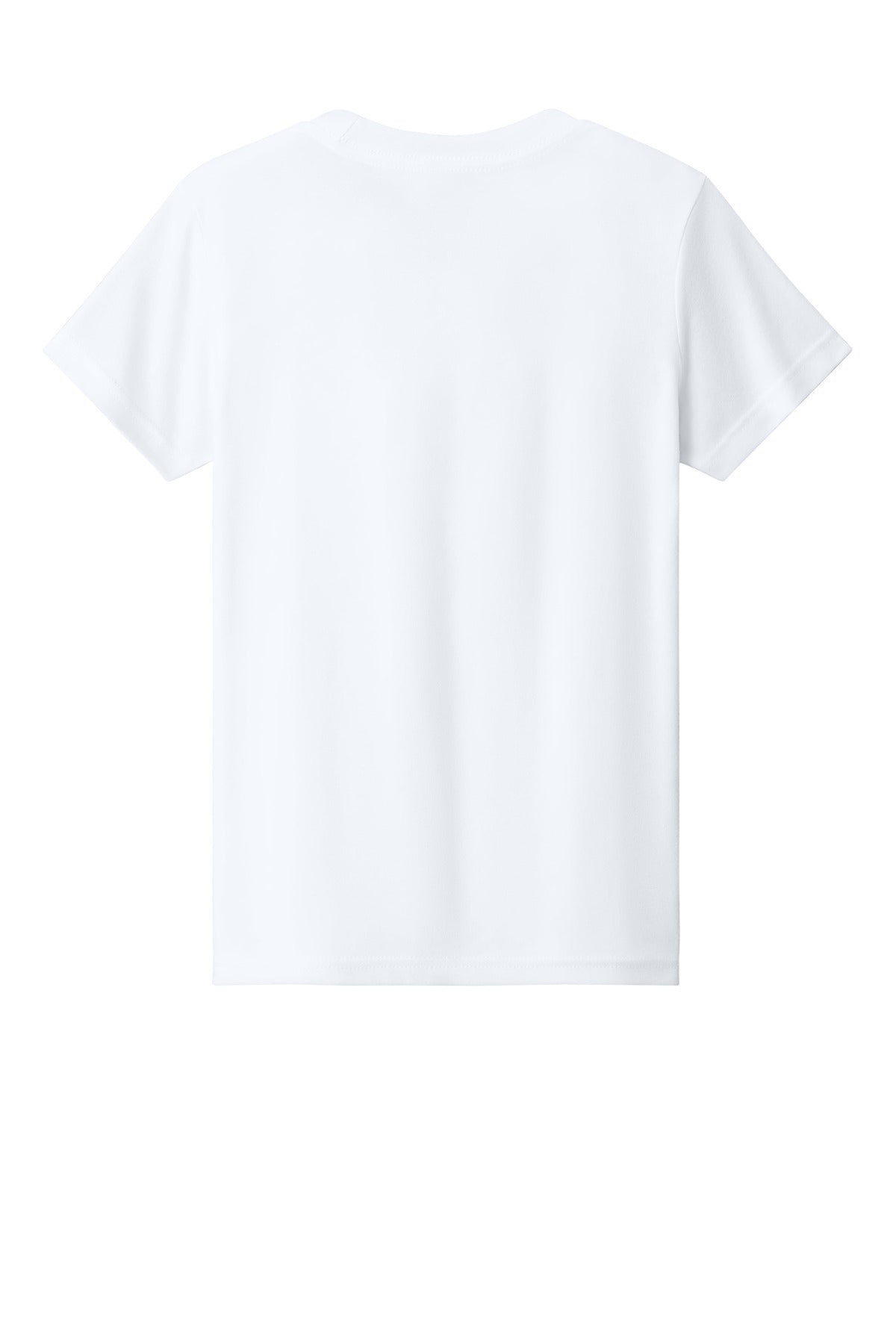 BELLA+CANVAS Youth Heather CVC Tee - Solid White Blend