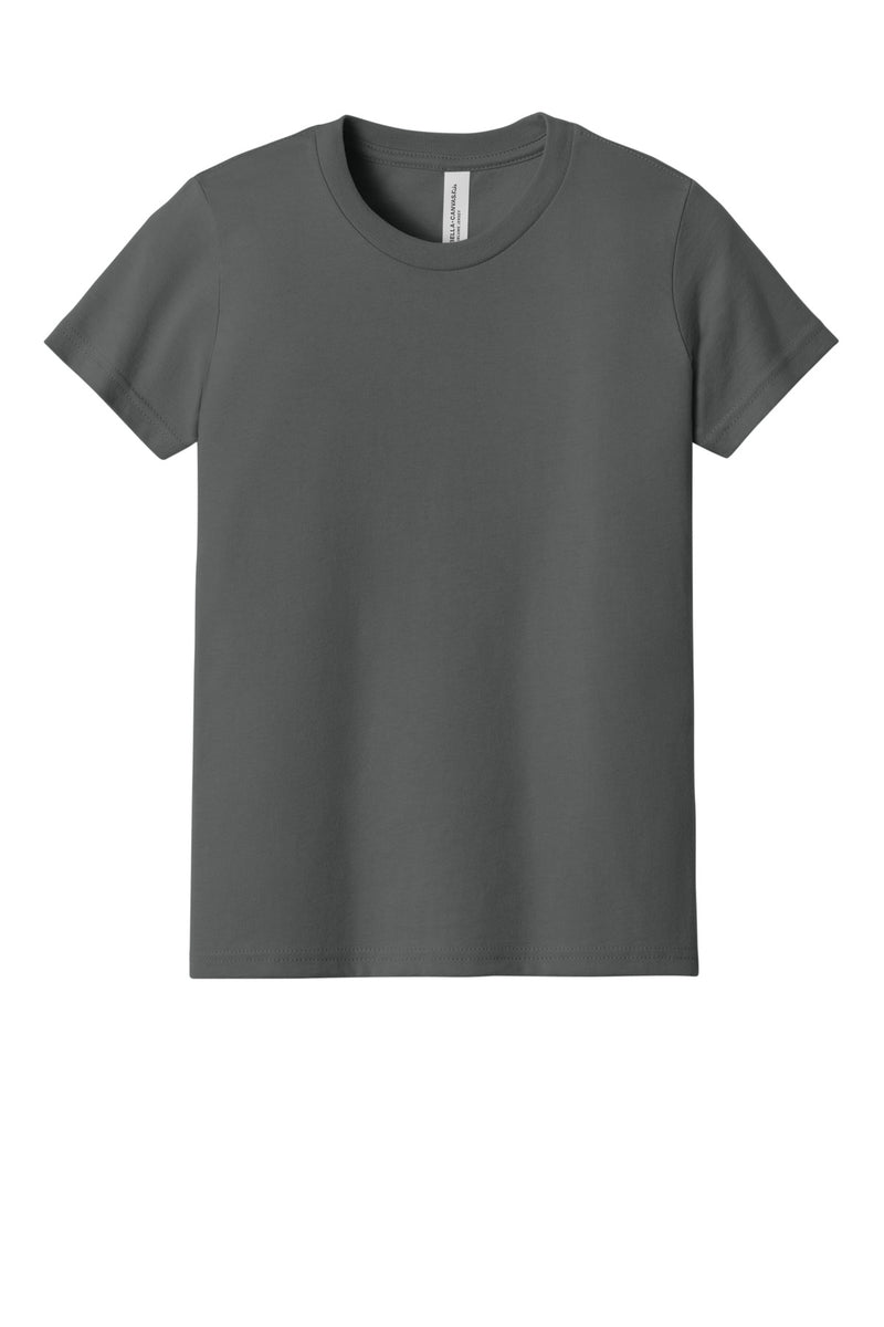 BELLA+CANVAS  Youth Jersey Short Sleeve Tee - Asphalt