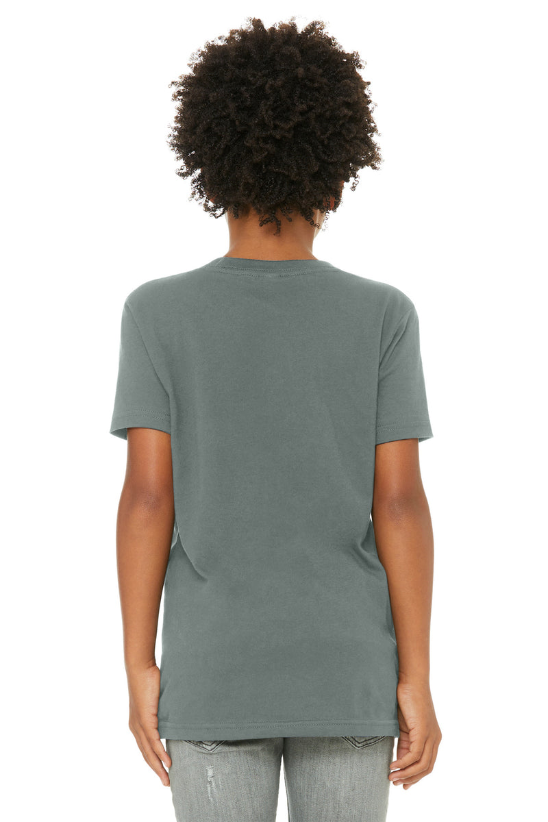 BELLA+CANVAS  Youth Jersey Short Sleeve Tee - Blue Storm