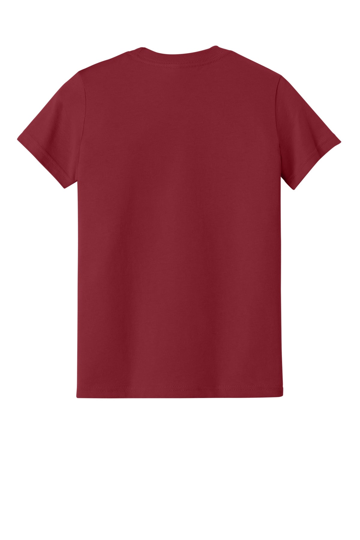 BELLA+CANVAS  Youth Jersey Short Sleeve Tee - Cardinal