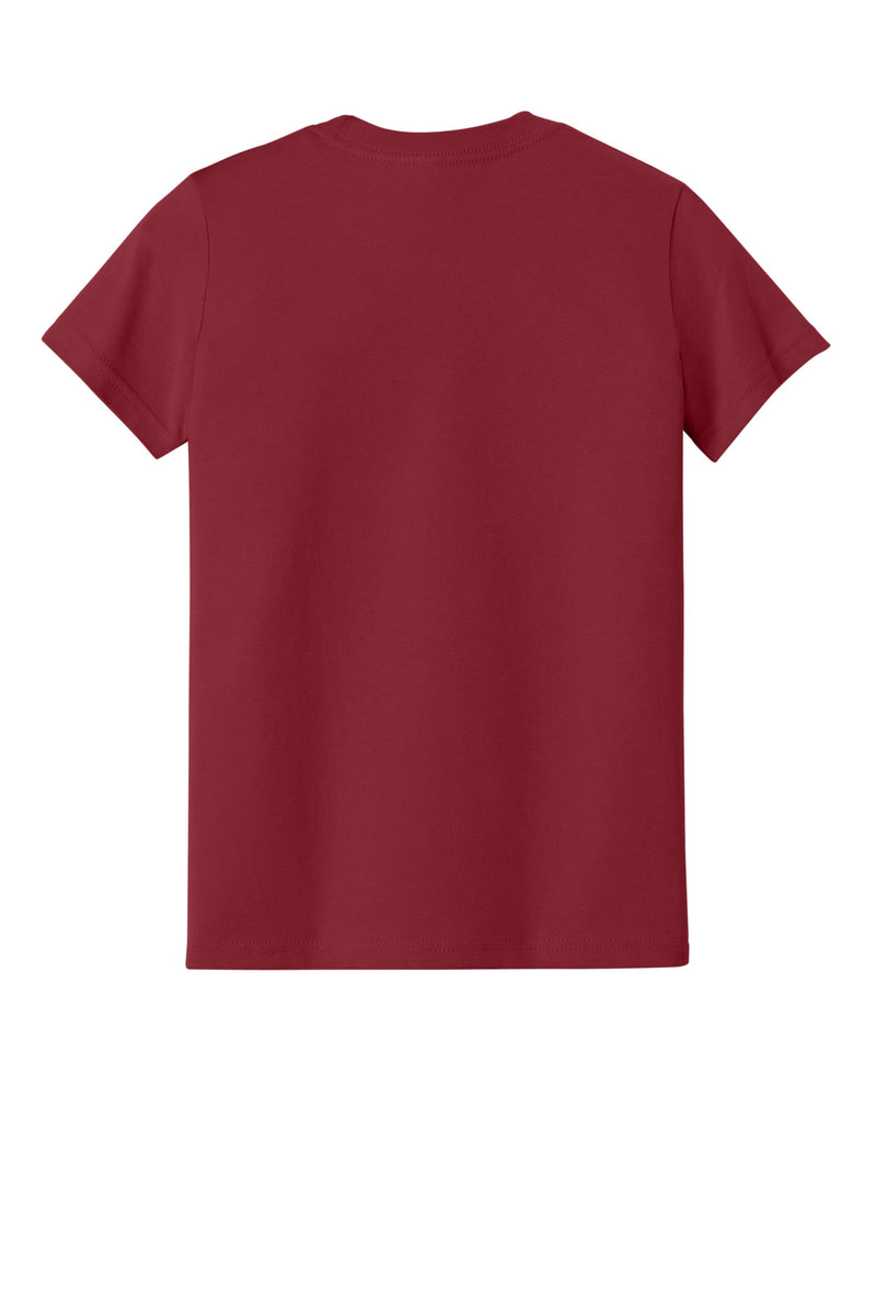 BELLA+CANVAS  Youth Jersey Short Sleeve Tee - Cardinal