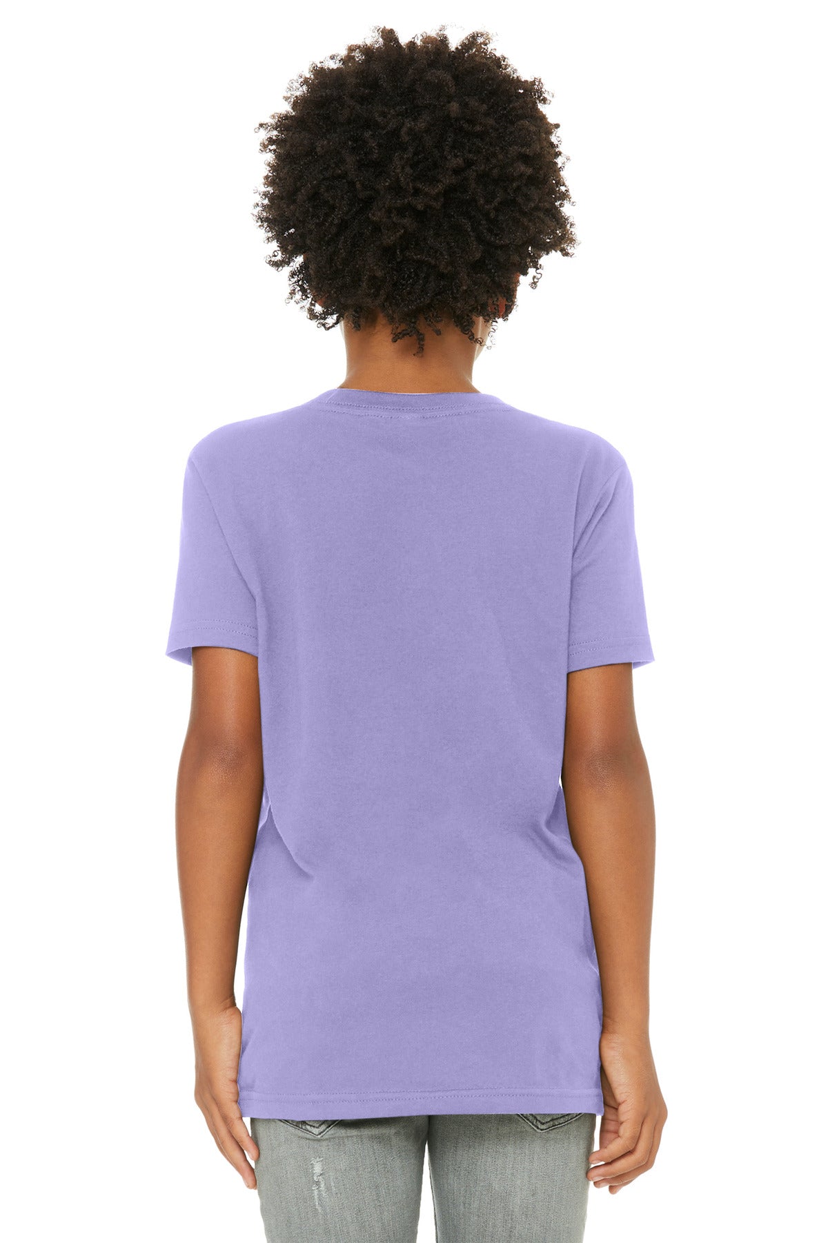 BELLA+CANVAS  Youth Jersey Short Sleeve Tee - Dark Lavender