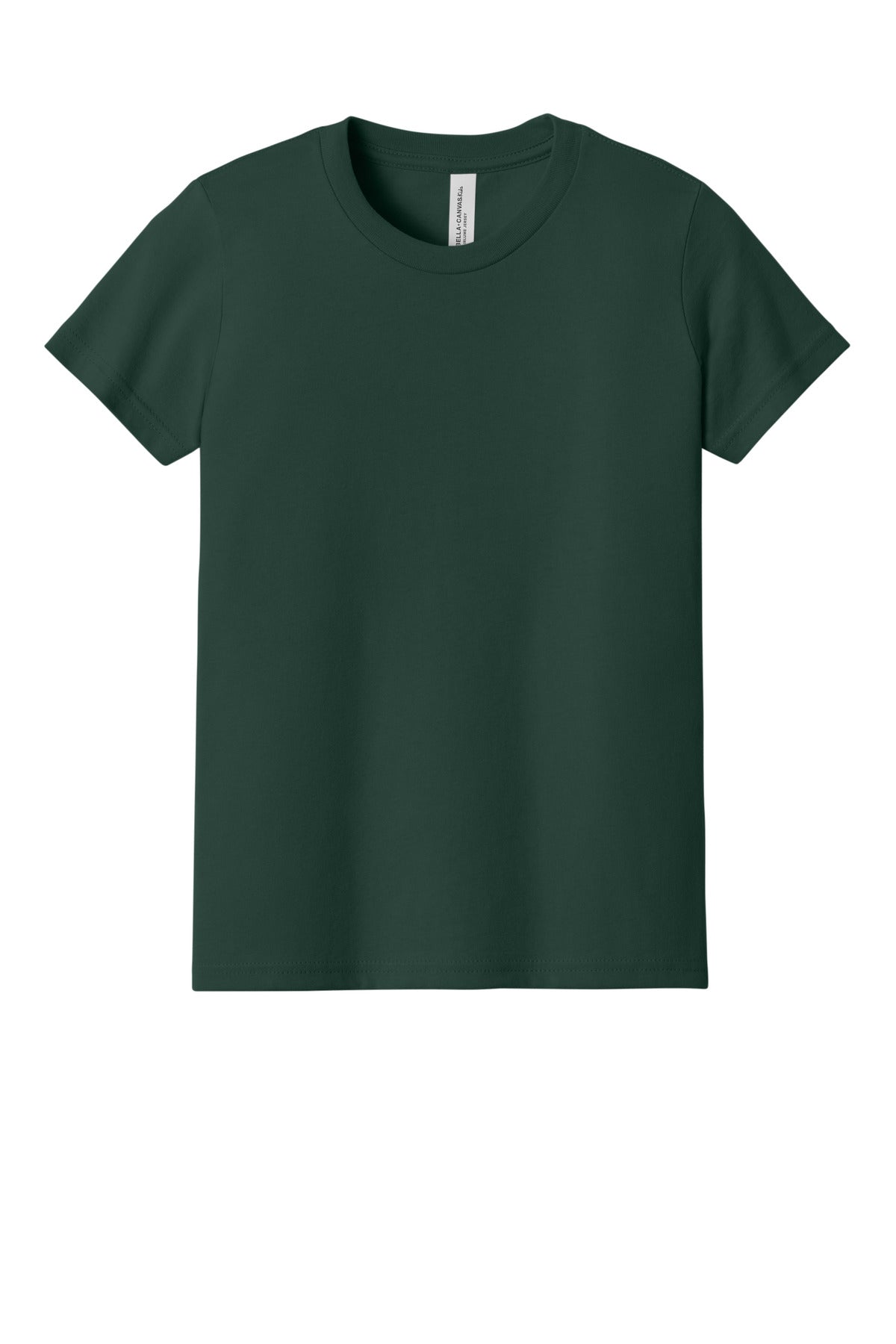 BELLA+CANVAS  Youth Jersey Short Sleeve Tee - Forest