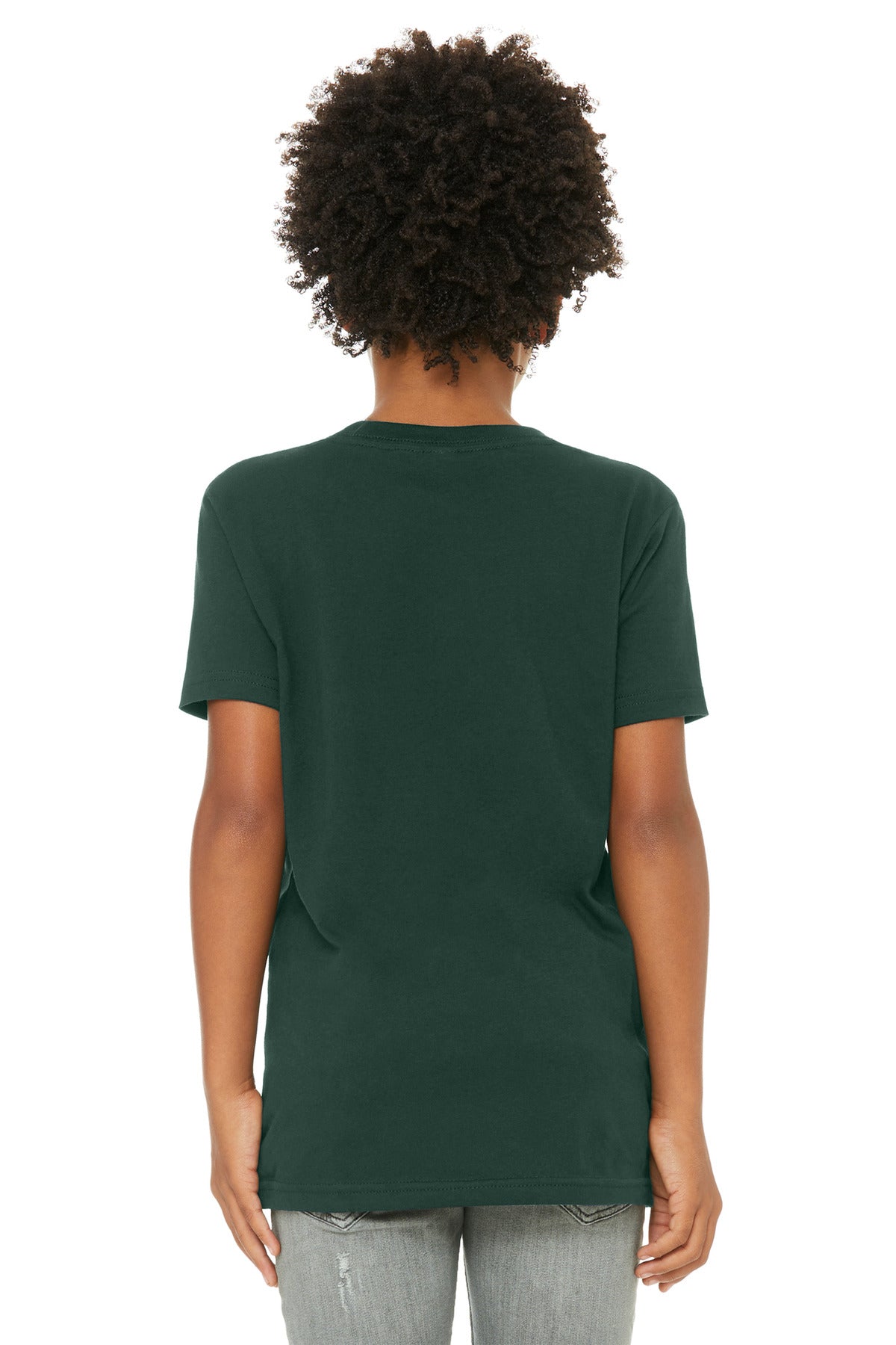 BELLA+CANVAS  Youth Jersey Short Sleeve Tee - Forest