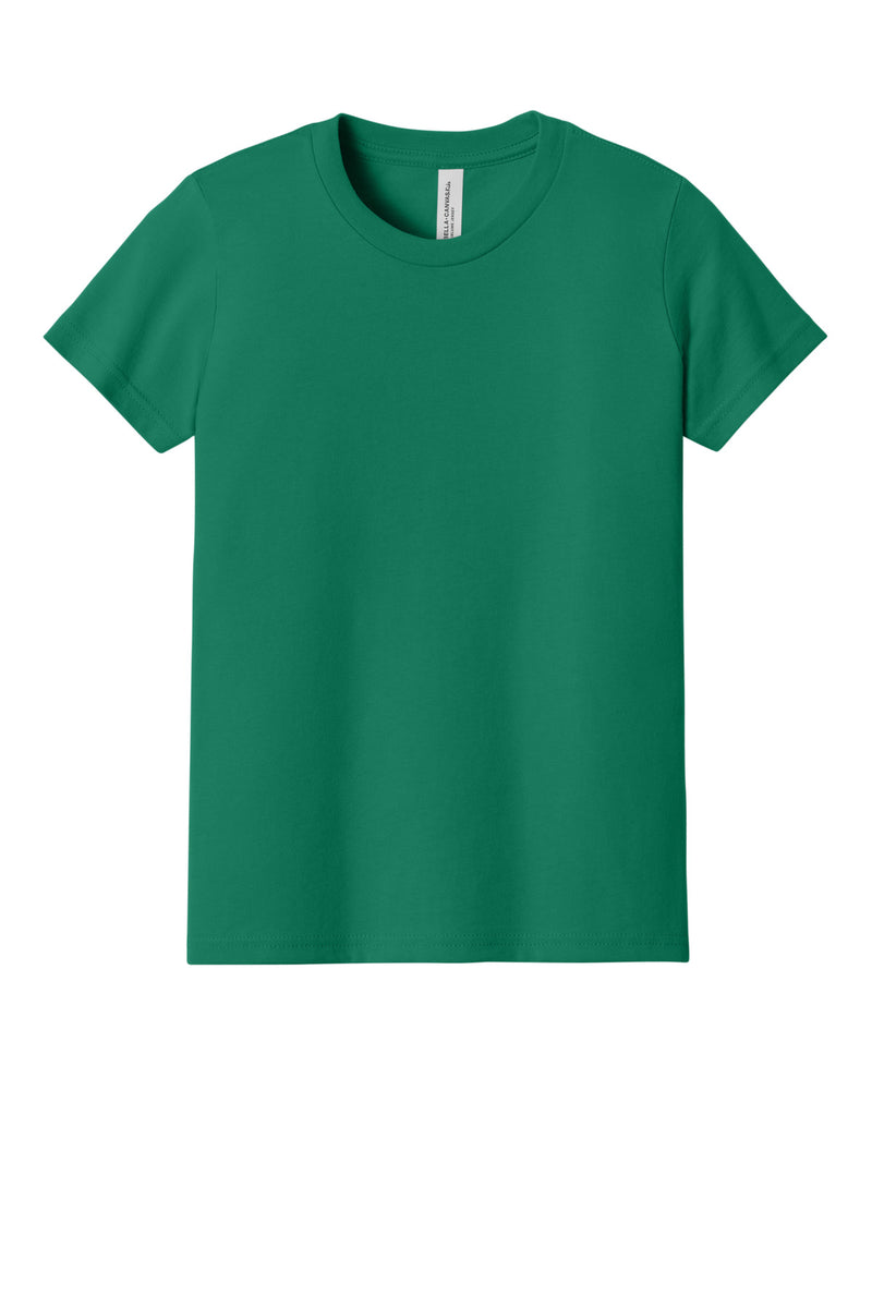 BELLA+CANVAS  Youth Jersey Short Sleeve Tee - Kelly