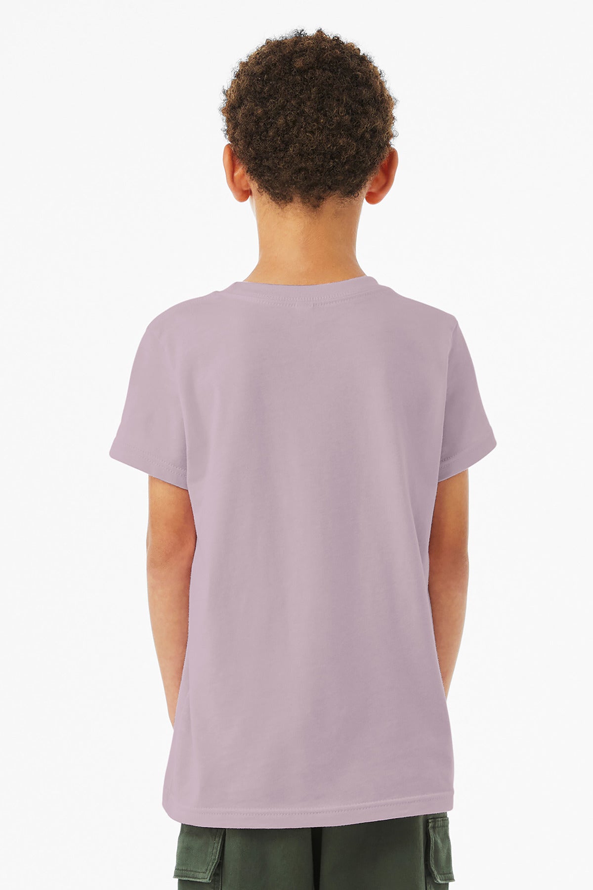 BELLA+CANVAS  Youth Jersey Short Sleeve Tee - Light Violet