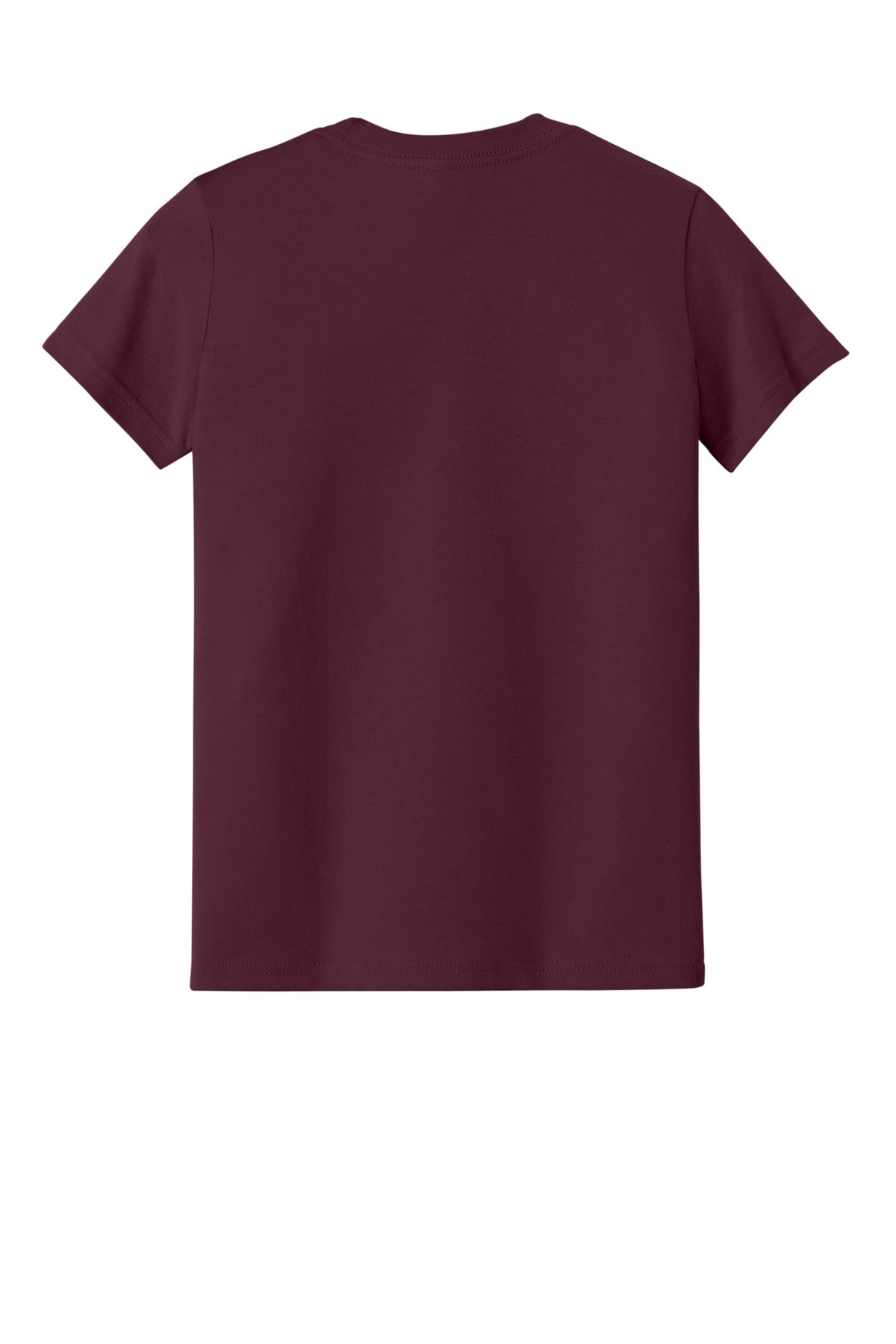 BELLA+CANVAS  Youth Jersey Short Sleeve Tee - Maroon