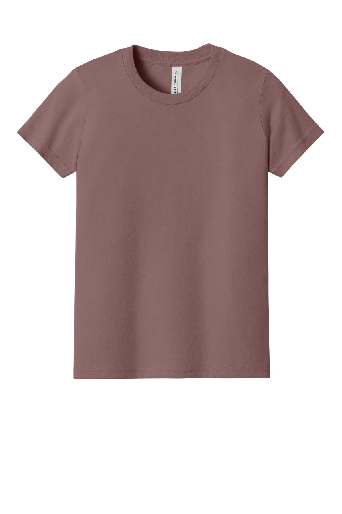 BELLA+CANVAS  Youth Jersey Short Sleeve Tee - Mauve