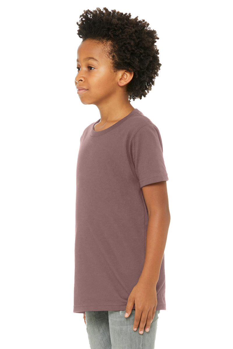 BELLA+CANVAS  Youth Jersey Short Sleeve Tee - Mauve