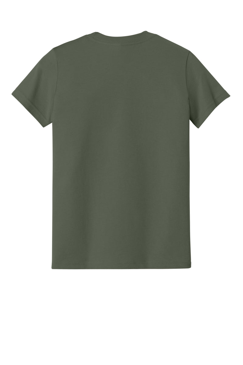 BELLA+CANVAS  Youth Jersey Short Sleeve Tee - Military Green