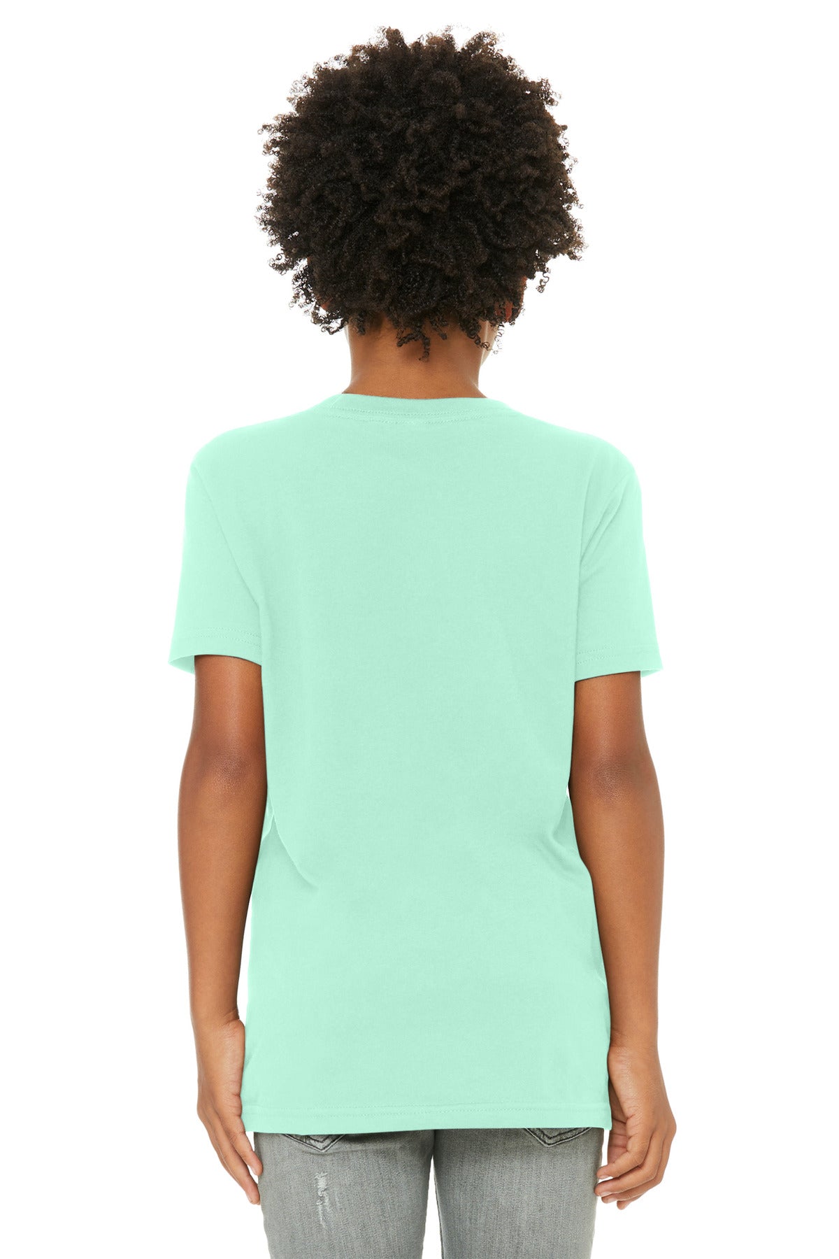 BELLA+CANVAS  Youth Jersey Short Sleeve Tee - Mint