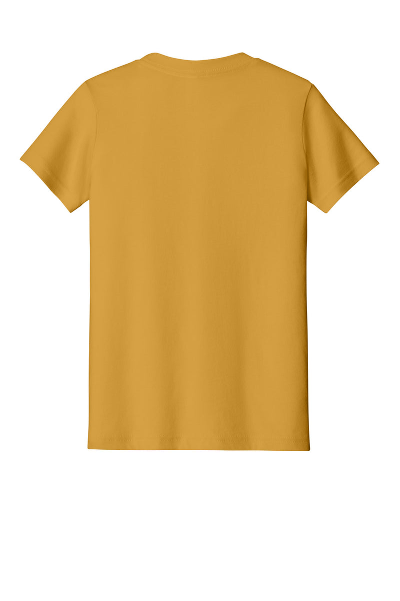BELLA+CANVAS  Youth Jersey Short Sleeve Tee - Mustard