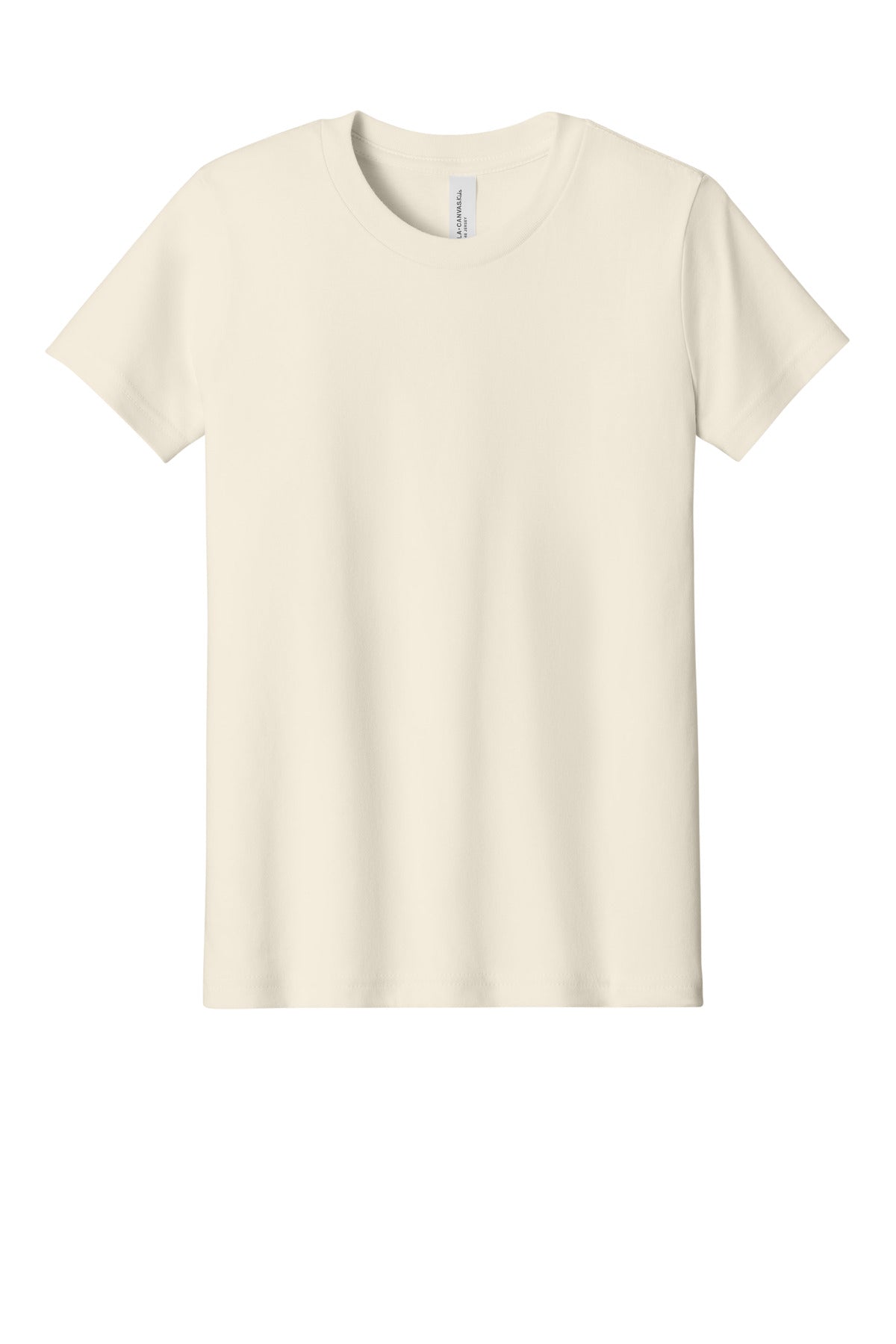 BELLA+CANVAS  Youth Jersey Short Sleeve Tee - Natural