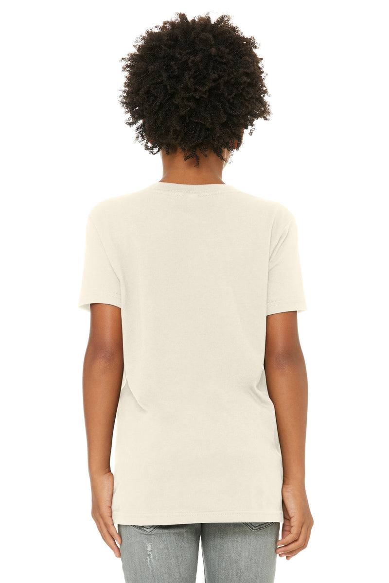 BELLA+CANVAS  Youth Jersey Short Sleeve Tee - Natural