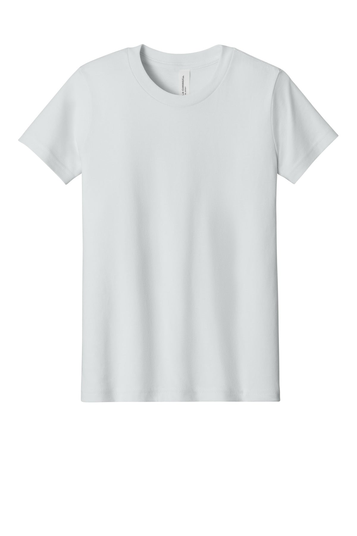 BELLA+CANVAS  Youth Jersey Short Sleeve Tee - Silver