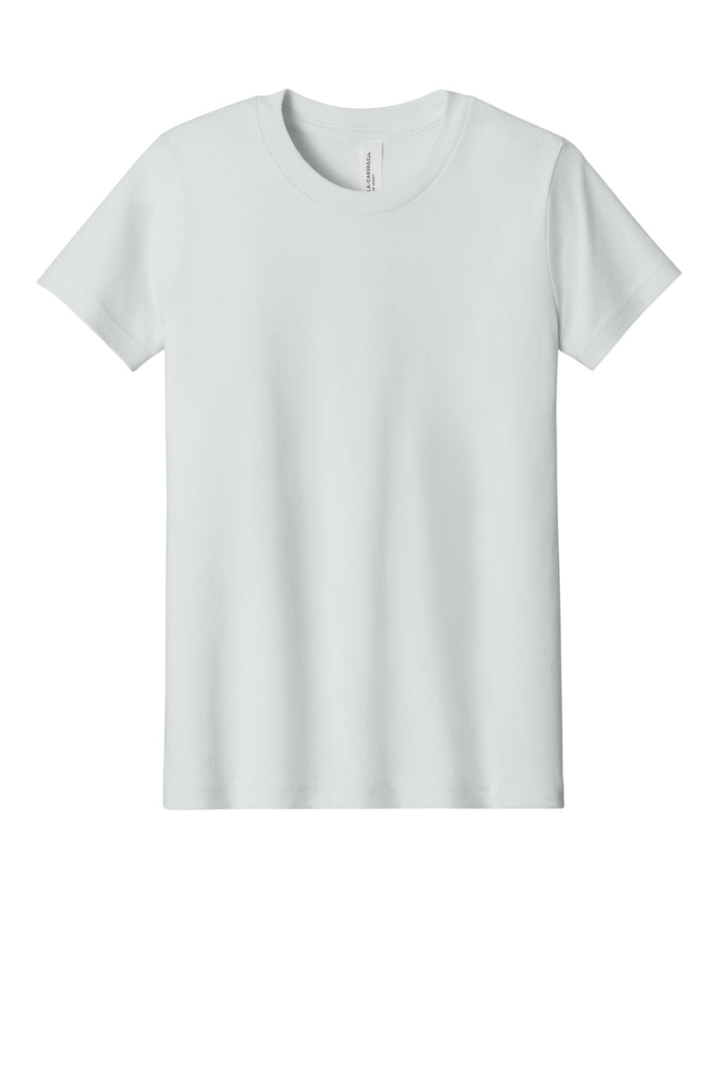 BELLA+CANVAS  Youth Jersey Short Sleeve Tee - Silver