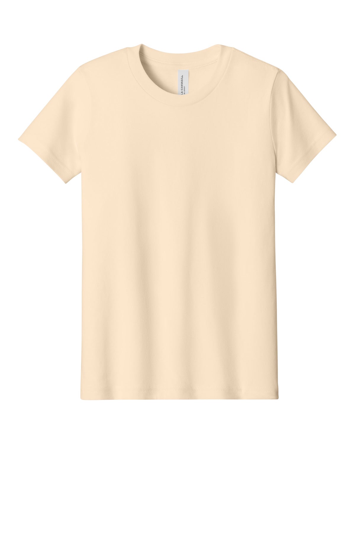 BELLA+CANVAS  Youth Jersey Short Sleeve Tee - Soft Cream