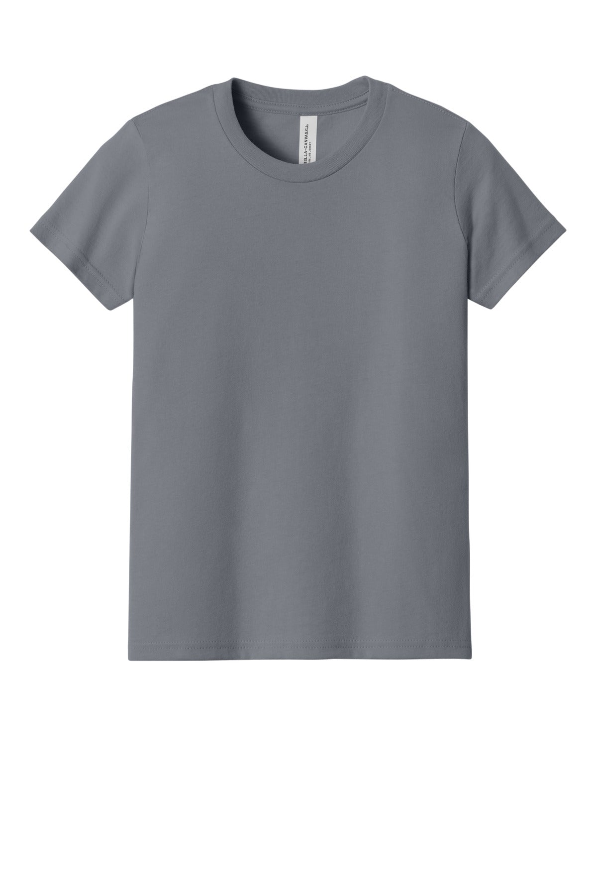 BELLA+CANVAS  Youth Jersey Short Sleeve Tee - Storm