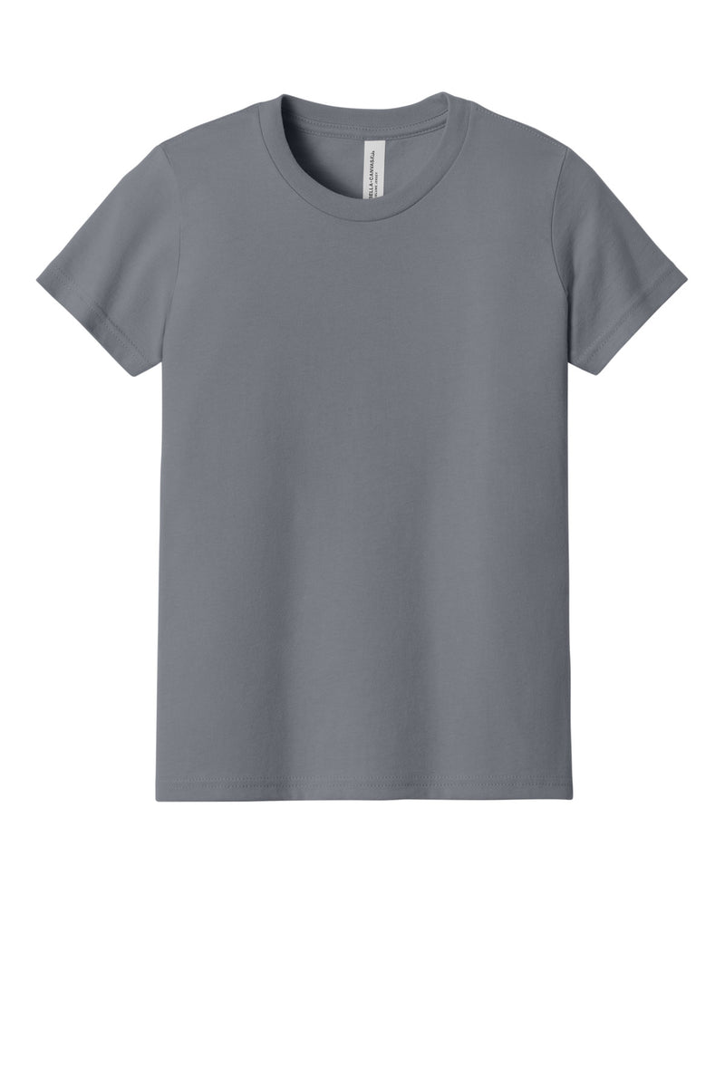 BELLA+CANVAS  Youth Jersey Short Sleeve Tee - Storm