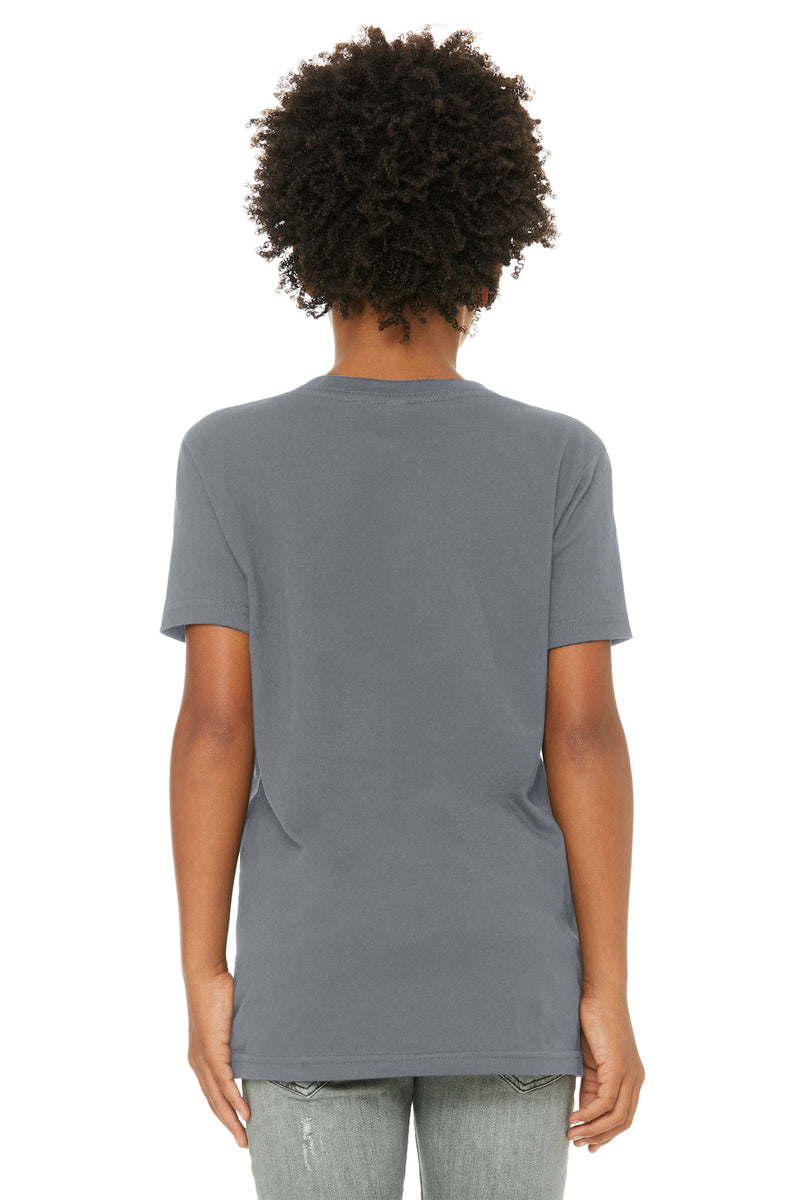 BELLA+CANVAS  Youth Jersey Short Sleeve Tee - Storm