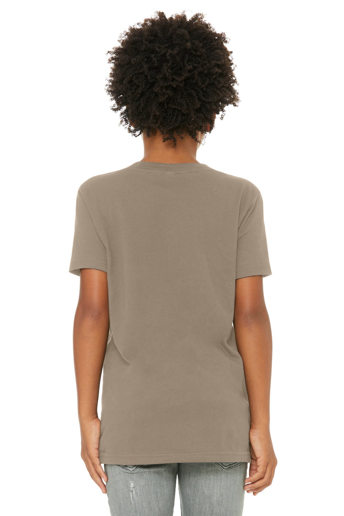 BELLA+CANVAS  Youth Jersey Short Sleeve Tee - Tan