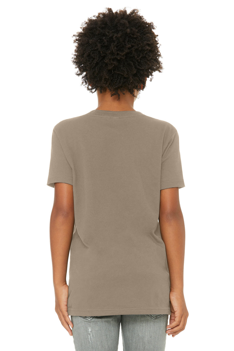 BELLA+CANVAS  Youth Jersey Short Sleeve Tee - Tan