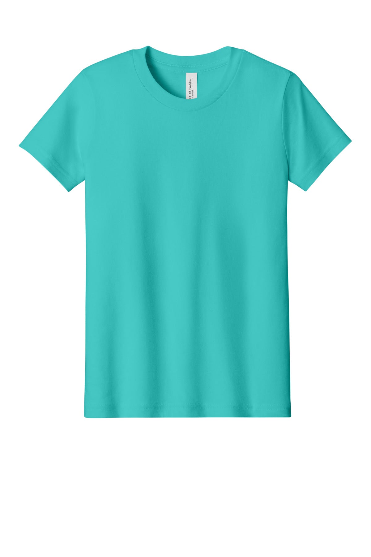 BELLA+CANVAS  Youth Jersey Short Sleeve Tee - Teal