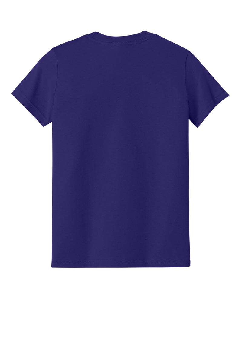 BELLA+CANVAS  Youth Jersey Short Sleeve Tee - Team Purple