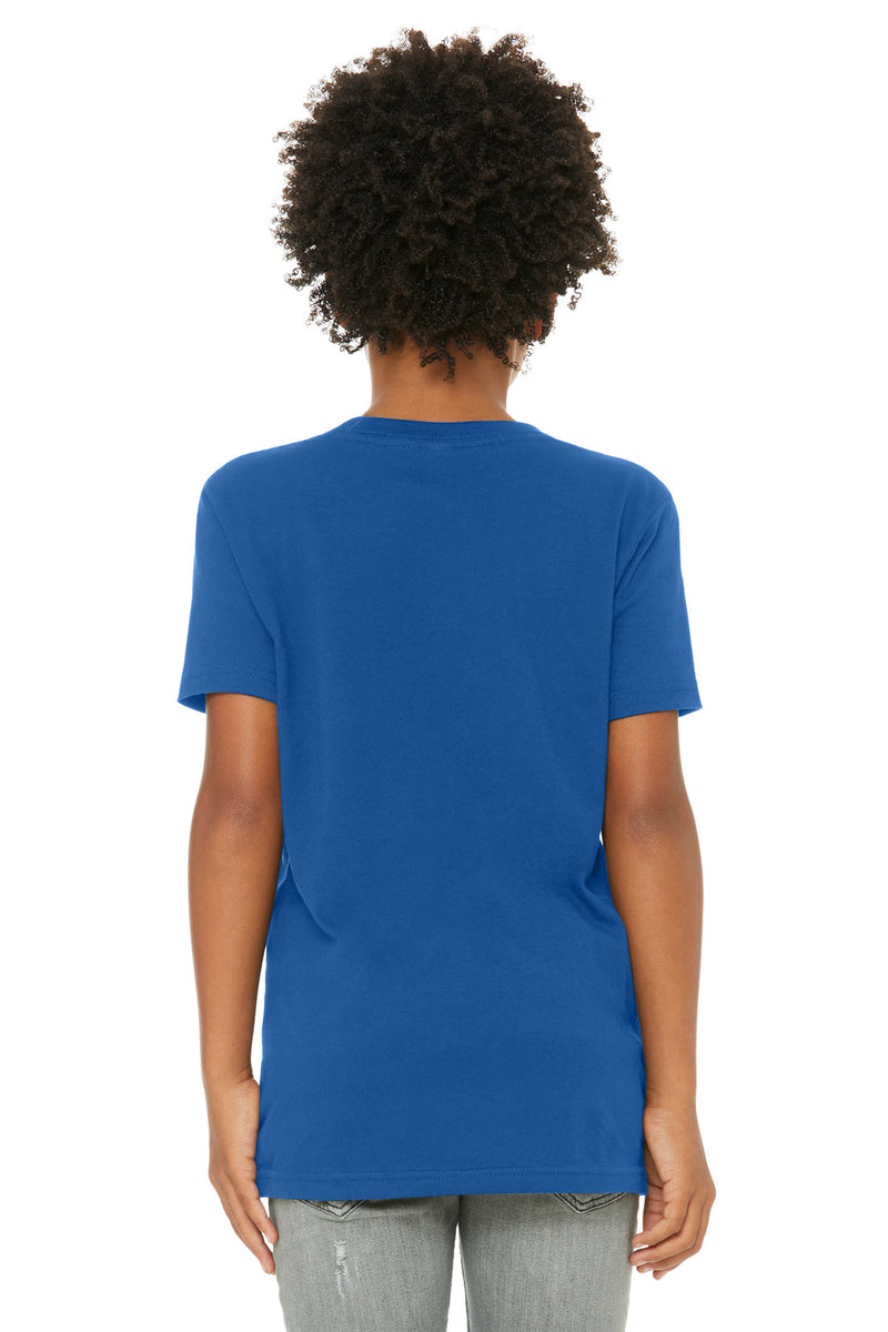 BELLA+CANVAS  Youth Jersey Short Sleeve Tee - True Royal