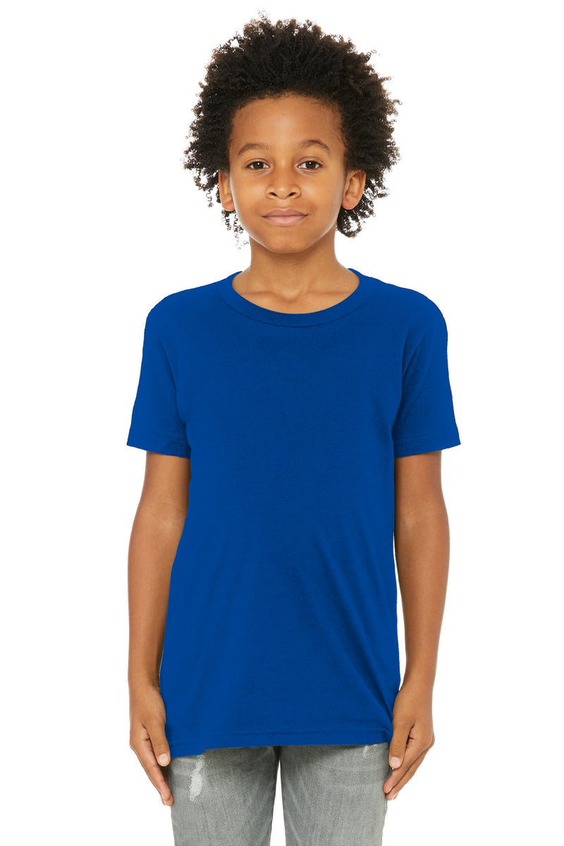 BELLA+CANVAS  Youth Jersey Short Sleeve Tee - True Royal