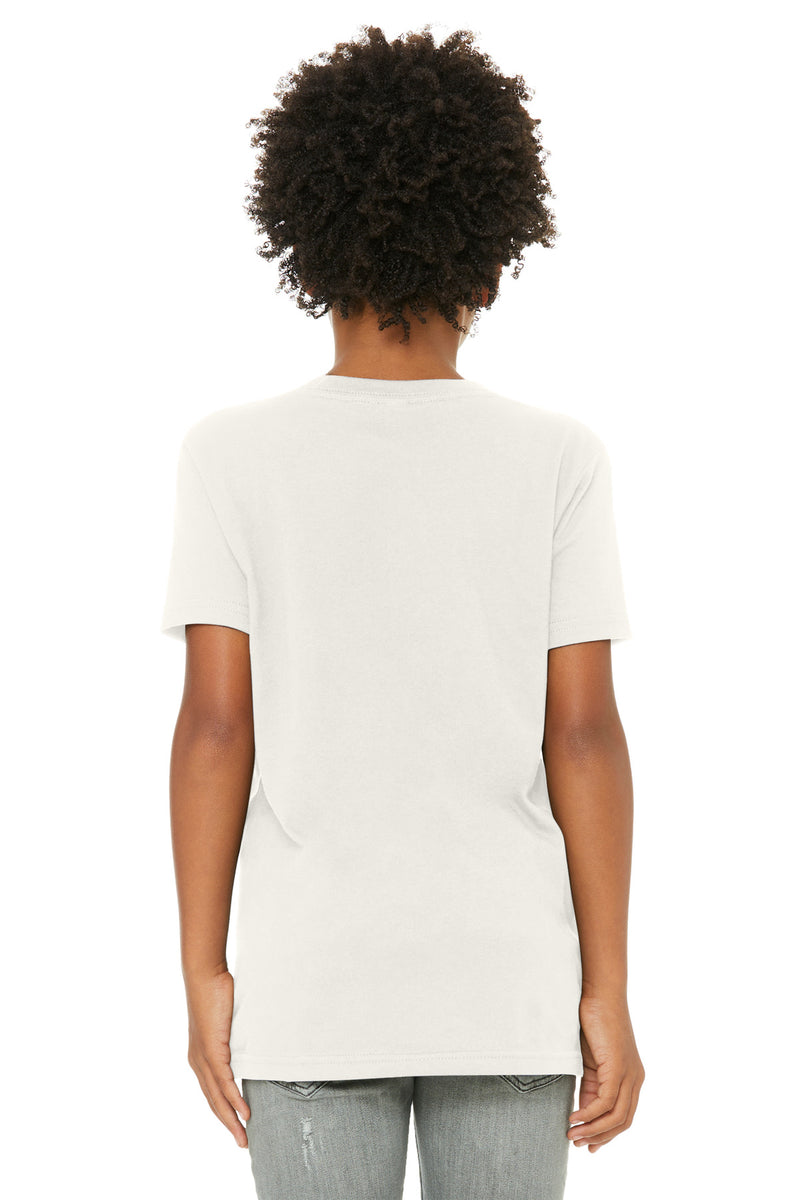 BELLA+CANVAS  Youth Jersey Short Sleeve Tee - Vintage White