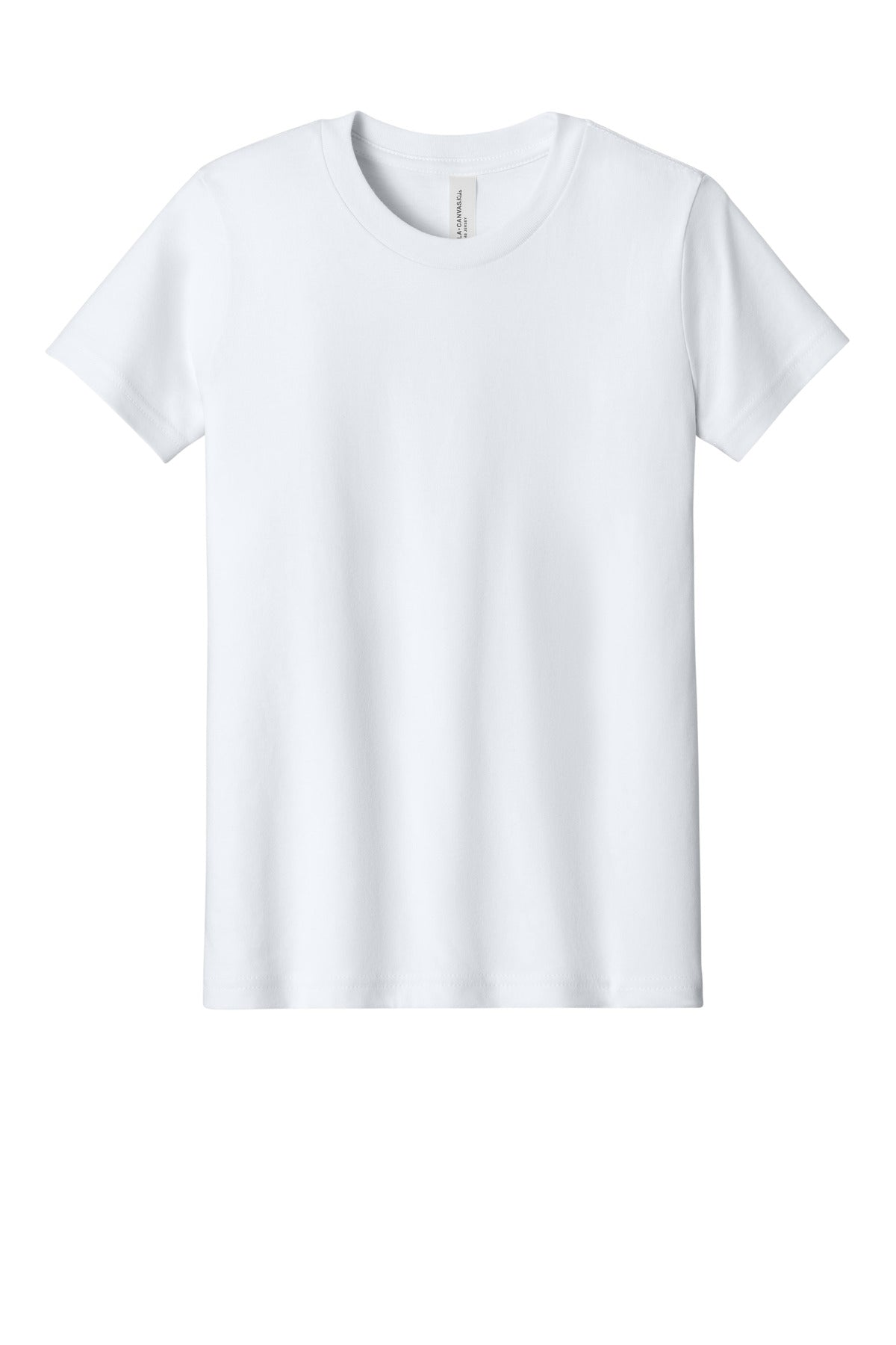BELLA+CANVAS  Youth Jersey Short Sleeve Tee - White