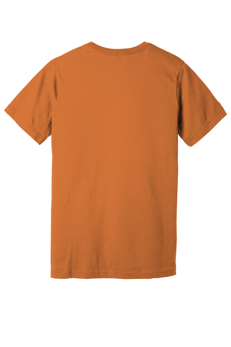 BELLA+CANVAS  Unisex Jersey Short Sleeve Tee - Burnt Orange