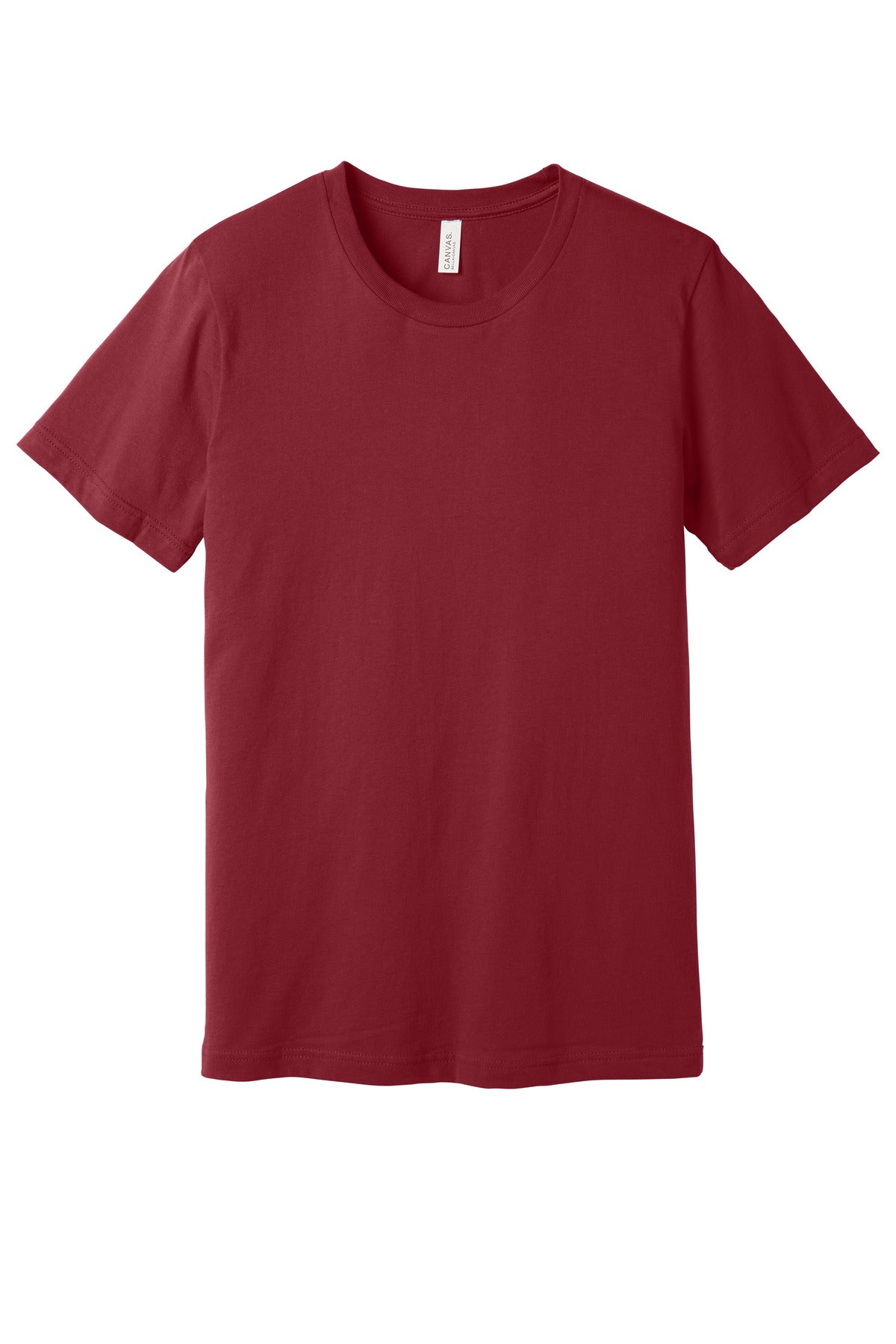 BELLA+CANVAS  Unisex Jersey Short Sleeve Tee - Cardinal