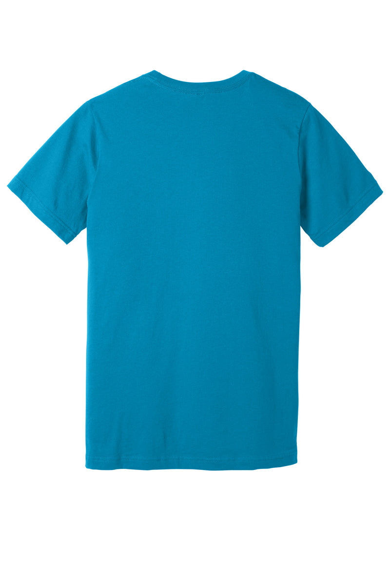 BELLA+CANVAS  Unisex Jersey Short Sleeve Tee - Electric Blue