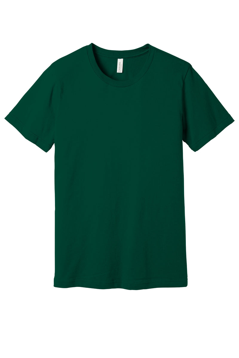 BELLA+CANVAS  Unisex Jersey Short Sleeve Tee - Evergreen