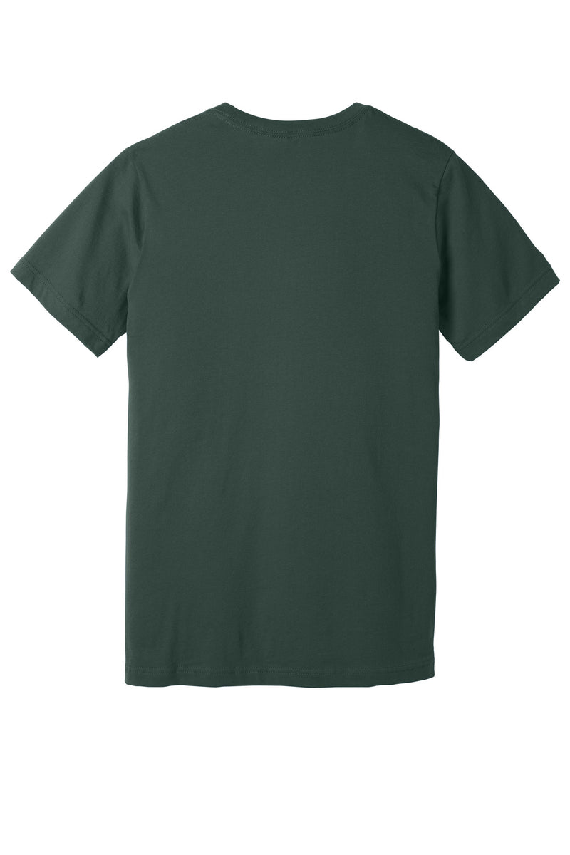 BELLA+CANVAS  Unisex Jersey Short Sleeve Tee - Hunter Green