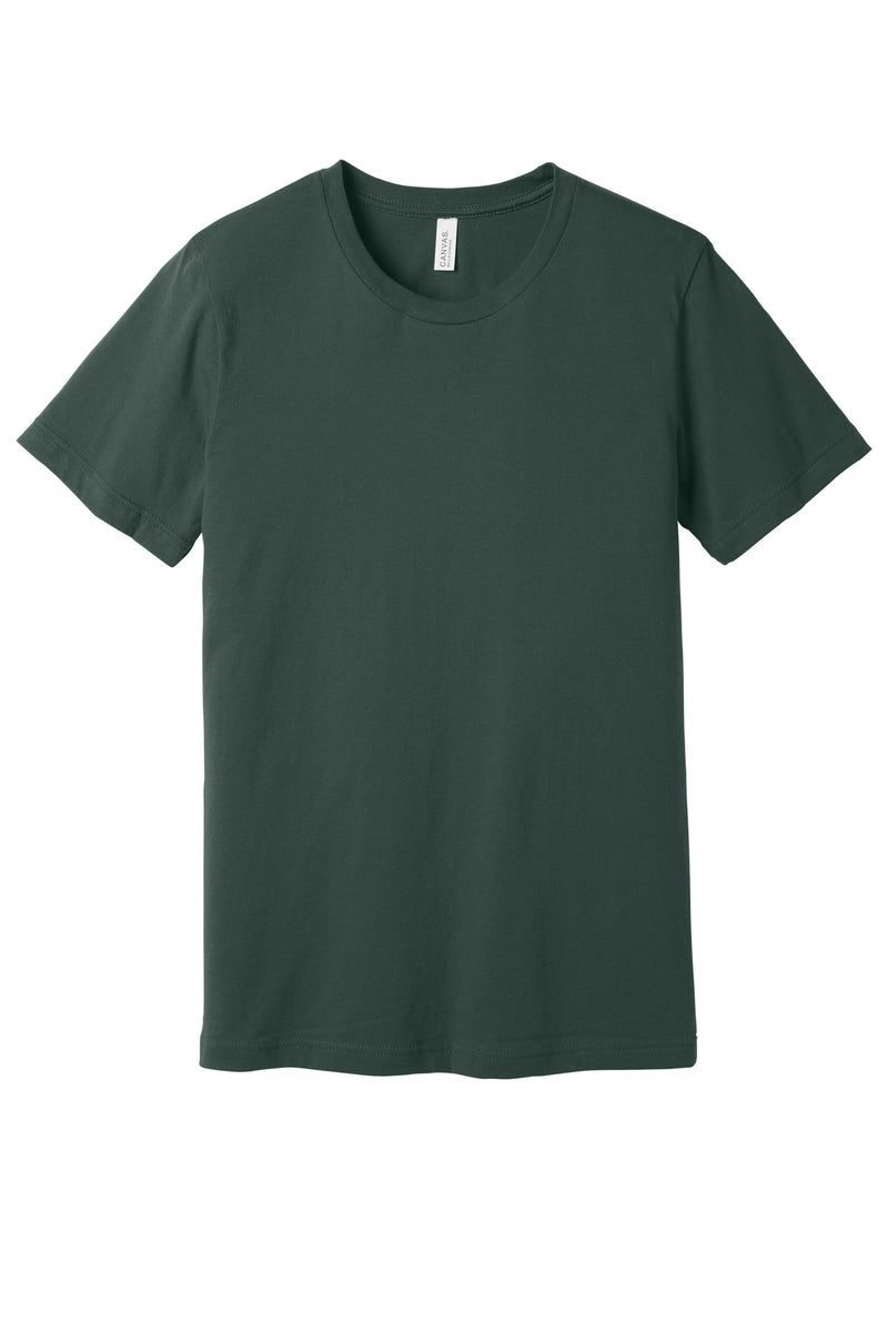 BELLA+CANVAS  Unisex Jersey Short Sleeve Tee - Hunter Green