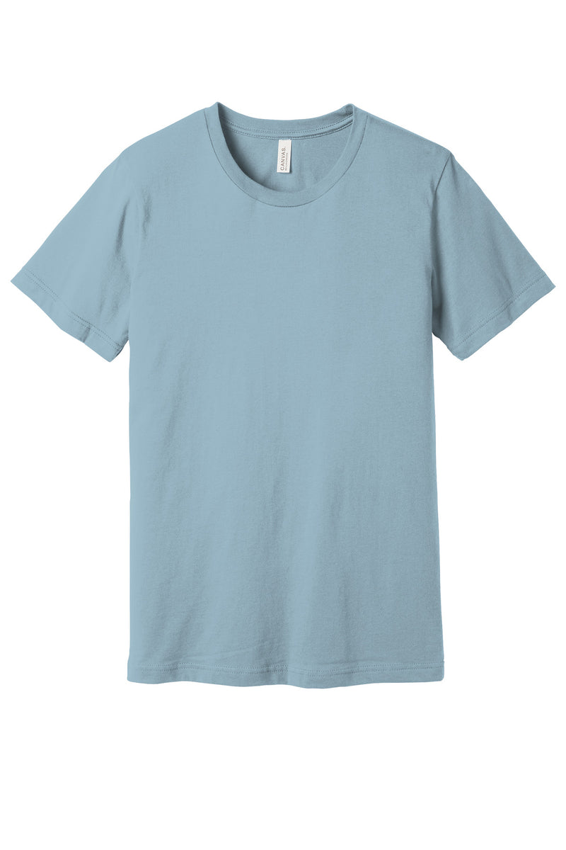 BELLA+CANVAS  Unisex Jersey Short Sleeve Tee - Light Blue