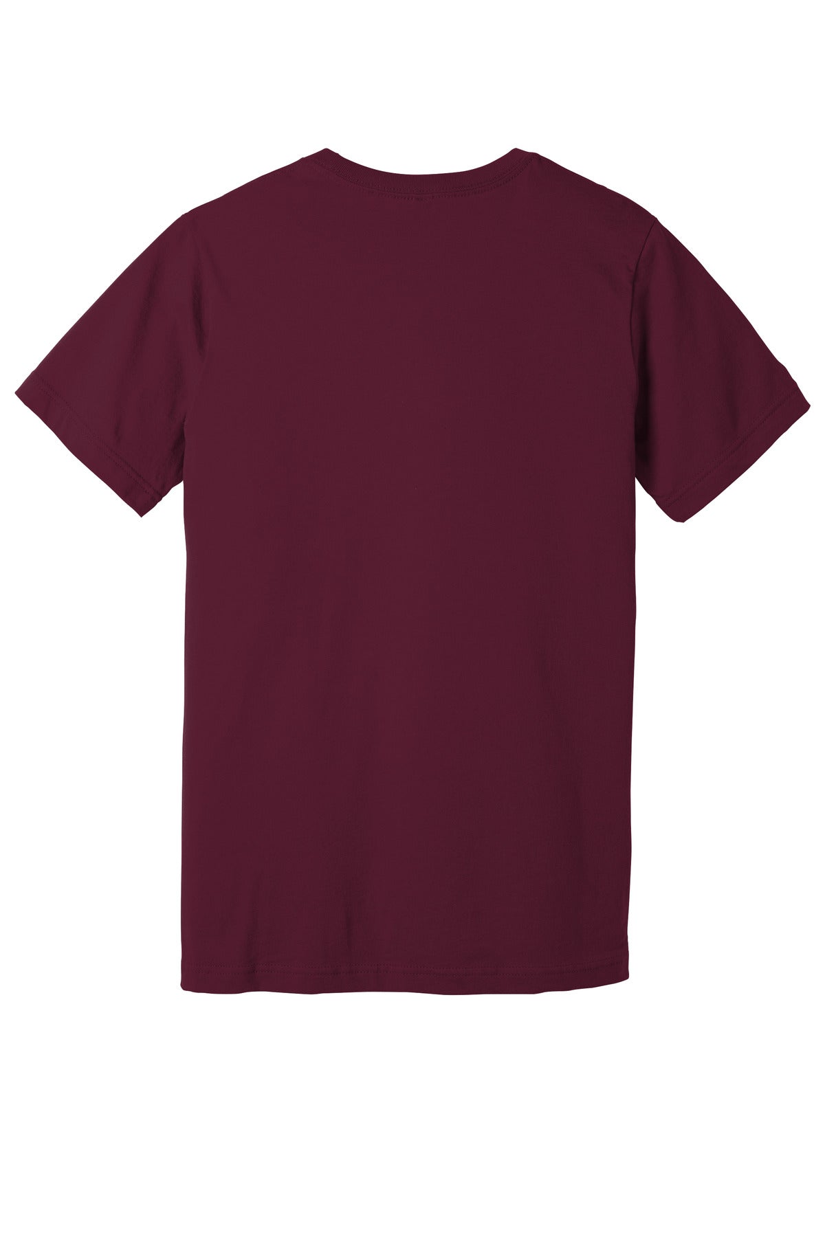 BELLA+CANVAS  Unisex Jersey Short Sleeve Tee - Maroon