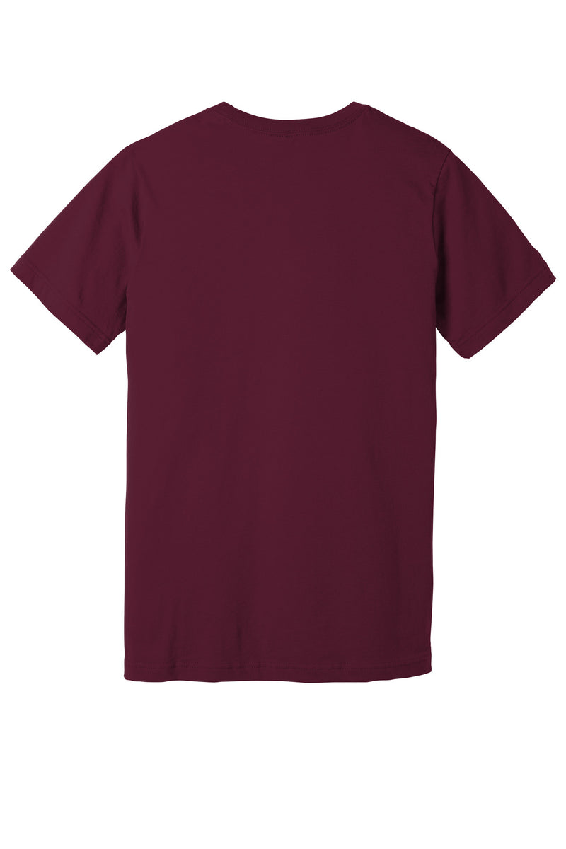 BELLA+CANVAS  Unisex Jersey Short Sleeve Tee - Maroon