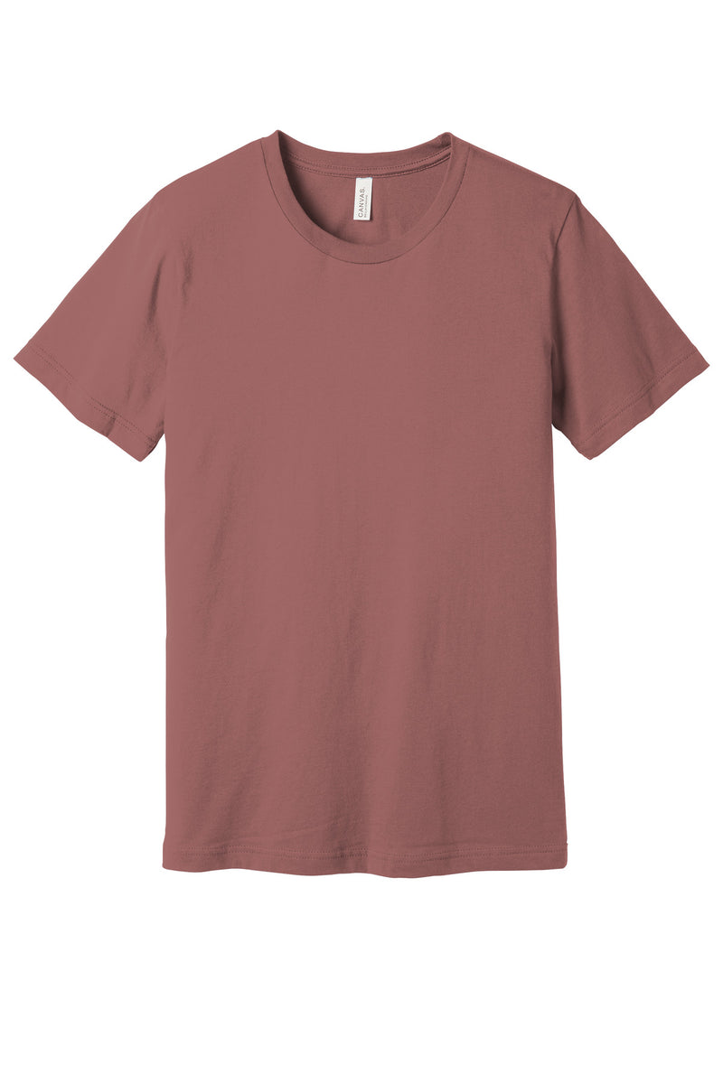 BELLA+CANVAS  Unisex Jersey Short Sleeve Tee - Mauve