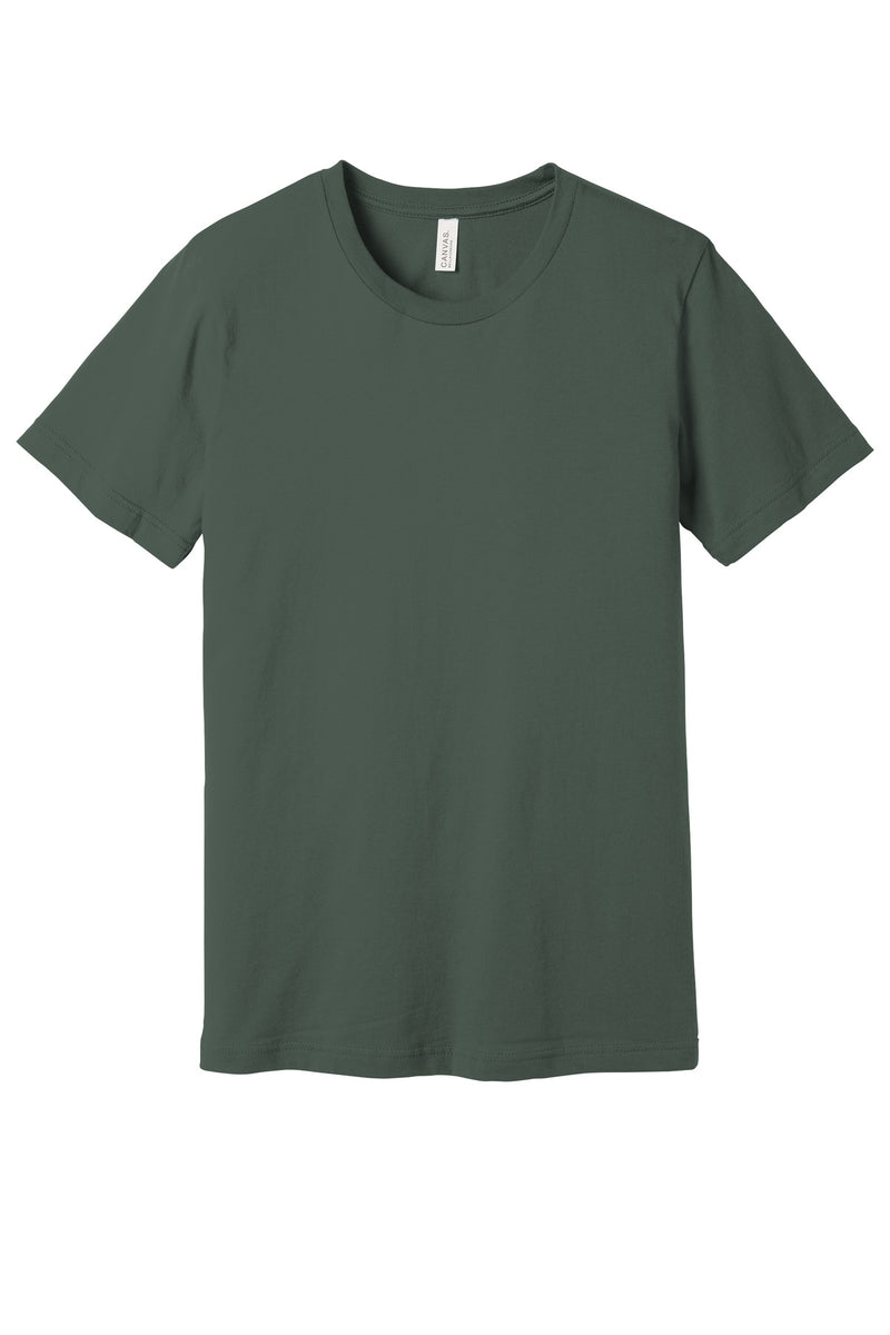 BELLA+CANVAS  Unisex Jersey Short Sleeve Tee - Military Green