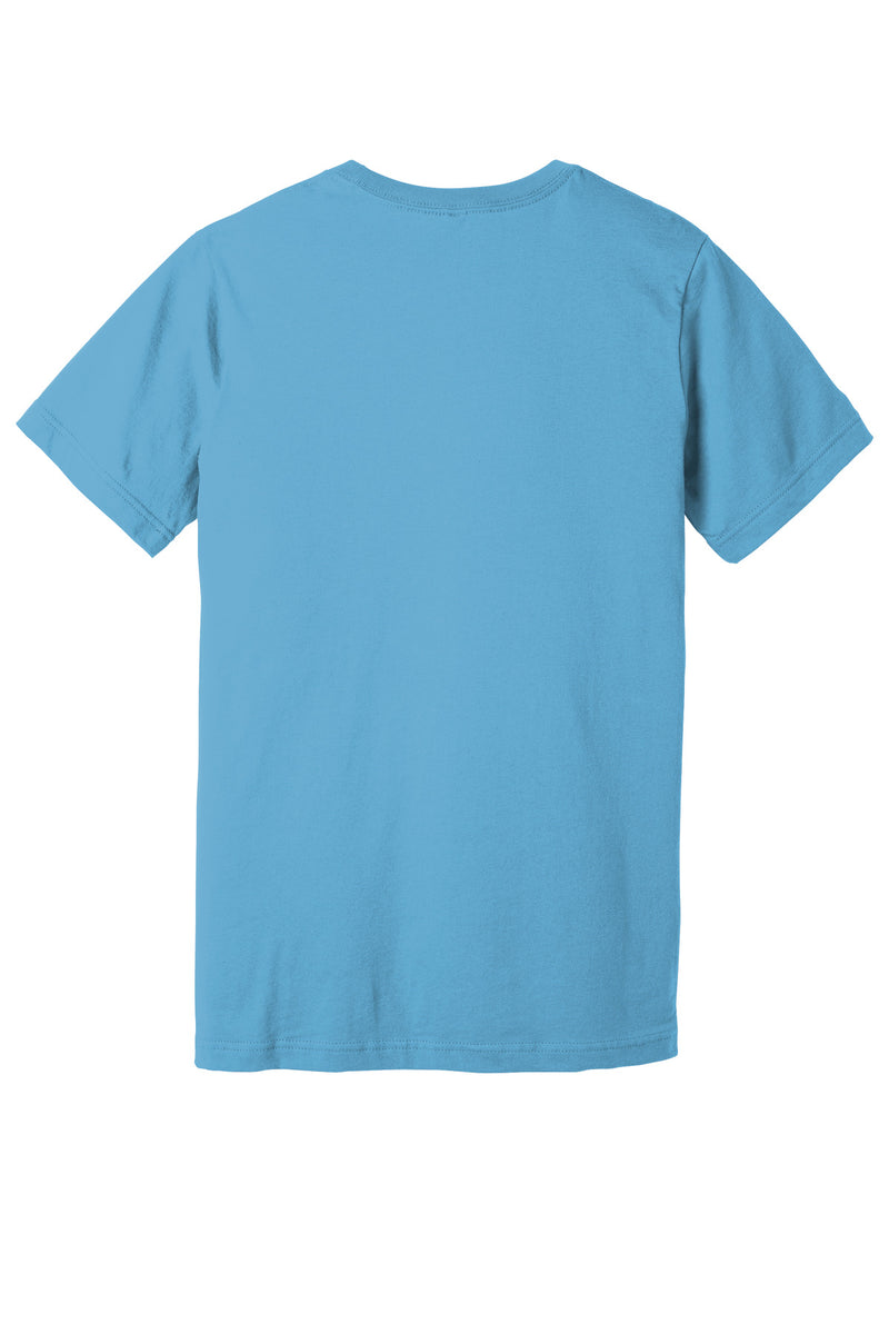 BELLA+CANVAS  Unisex Jersey Short Sleeve Tee - Ocean Blue